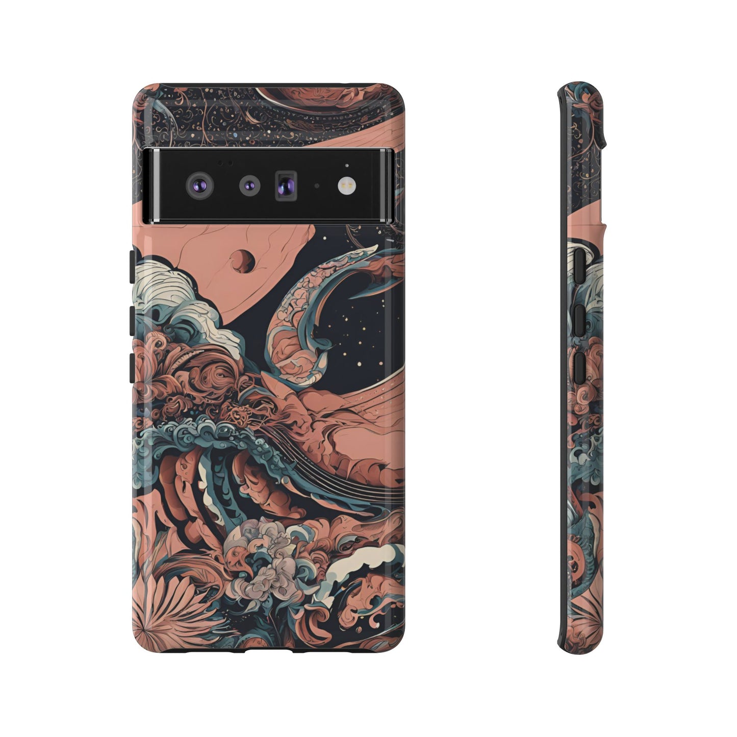 Abstract Landscape Phone Case| iPhone 15 Plus/ Pro, 14, 13, 12| Google Pixel 7, Pro, 5| Samsung Galaxy S23 All Major Phone Models