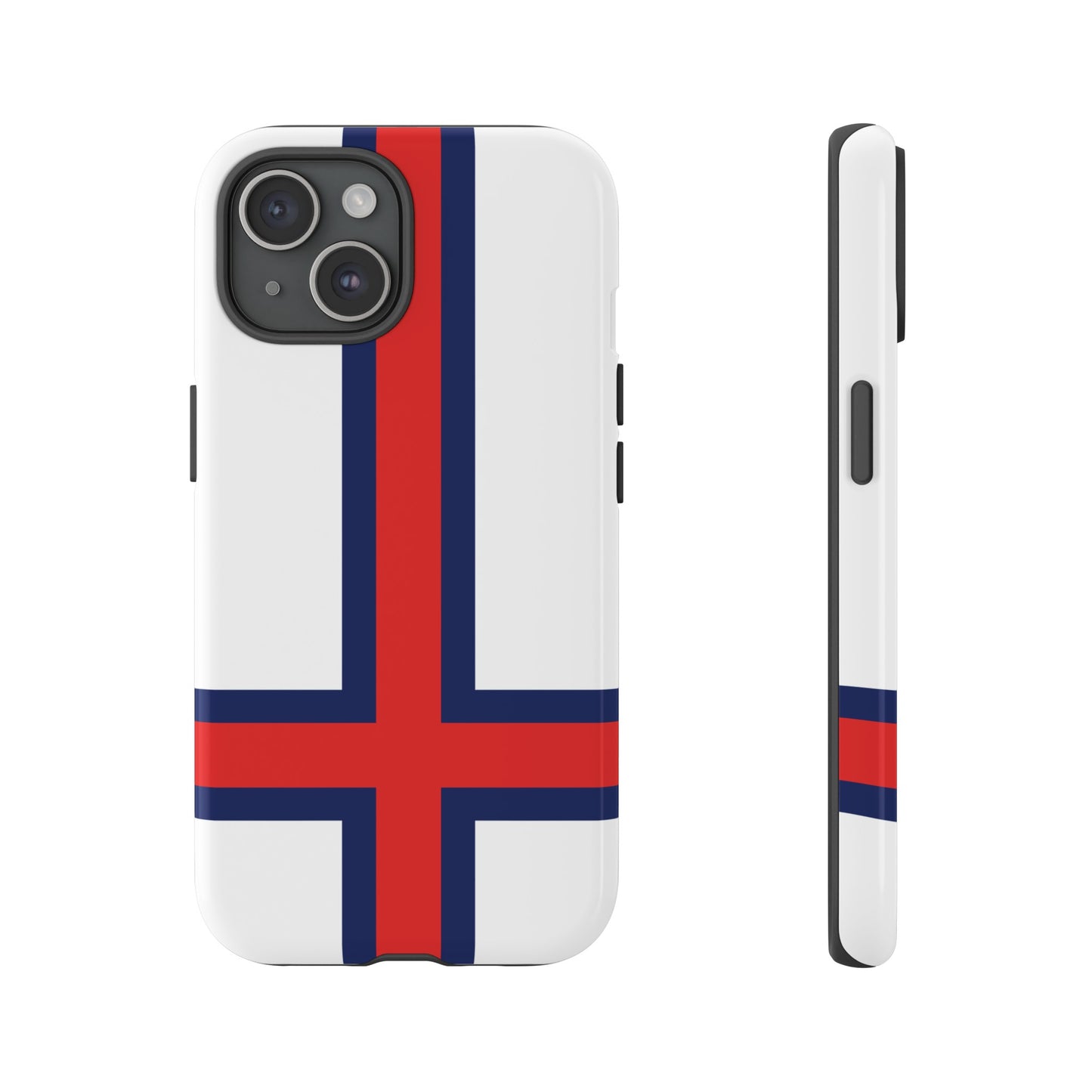 Faroe Island Denmark Flag Phone Case | iPhone 15 Plus/ Pro, 14, 13, 12| Google Pixel 7, Pro, 5| Samsung Galaxy S23 All Major Phone Models