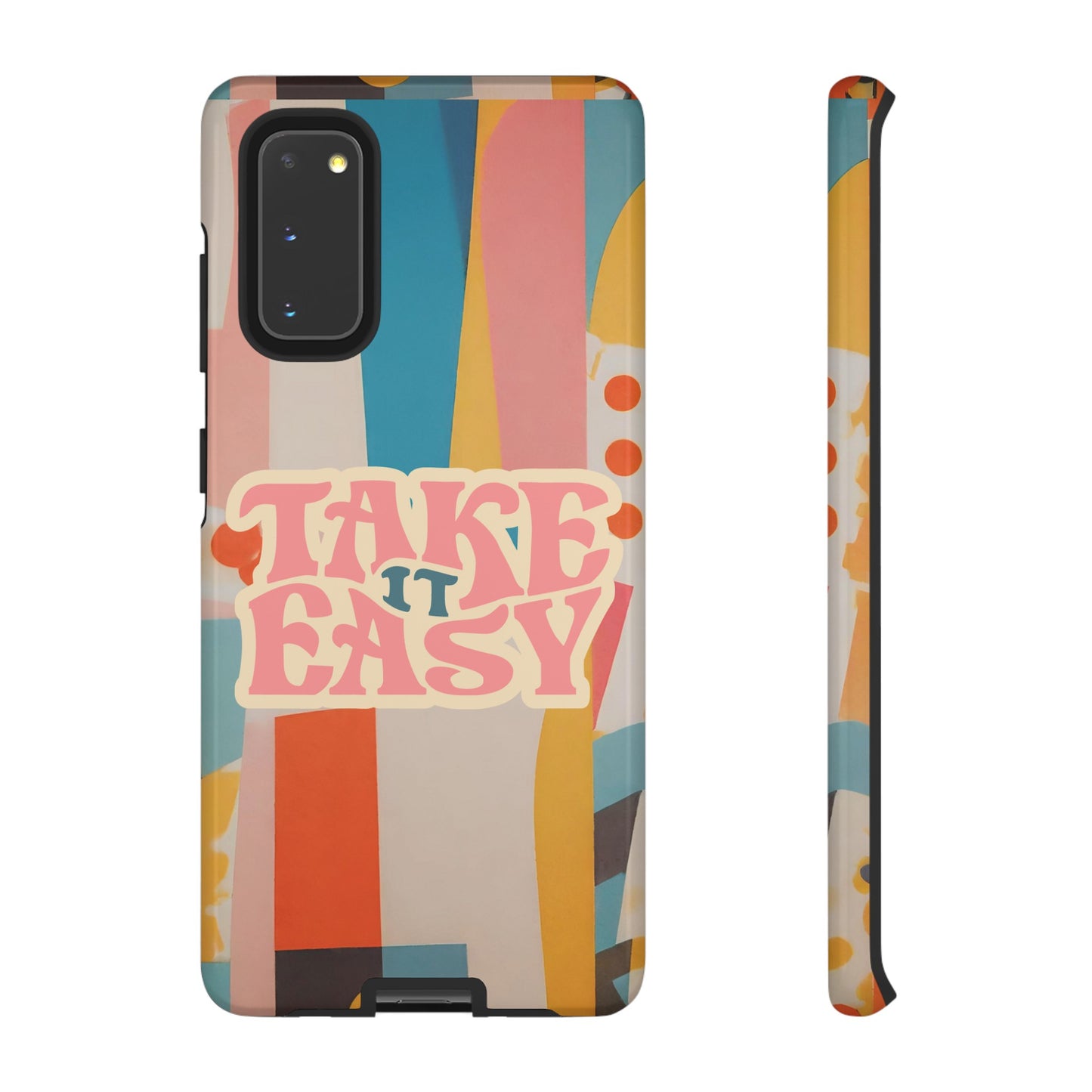 Take It Easy Wallpaper Phone Case | iPhone 15 Plus/ Pro, 14, 13, 12| Google Pixel 7, Pro, 5| Samsung Galaxy S23 All Major Phone Models