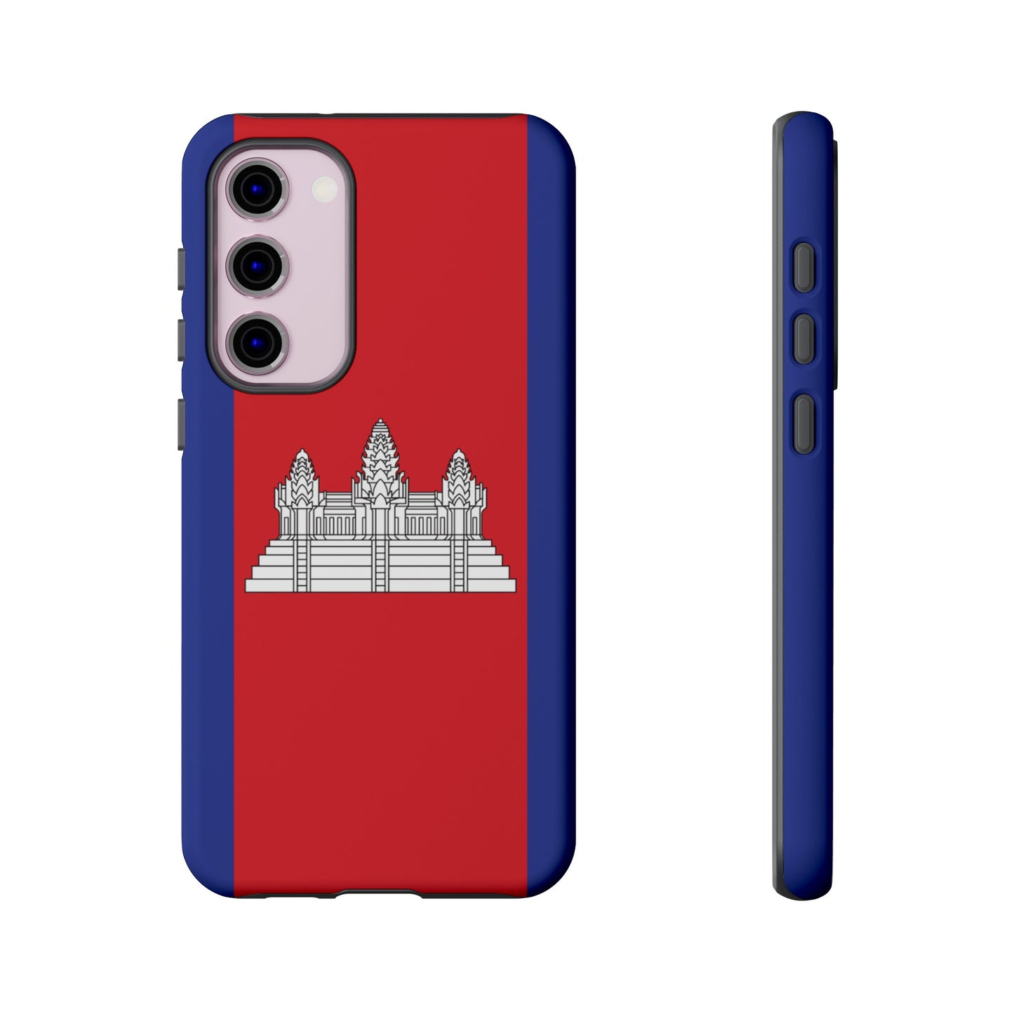 Cambodia Flag Phone Case | iPhone 15 Plus/ Pro, 14, 13, 12| Google Pixel 7, Pro, 5| Samsung Galaxy S23 All Major Phone Models