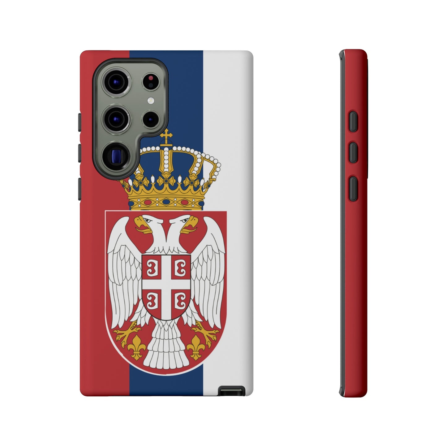 Serbia Flag Phone Case | iPhone 15 Plus/ Pro, 14, 13, 12| Google Pixel 7, Pro, 5| Samsung Galaxy S23 All Major Phone Models