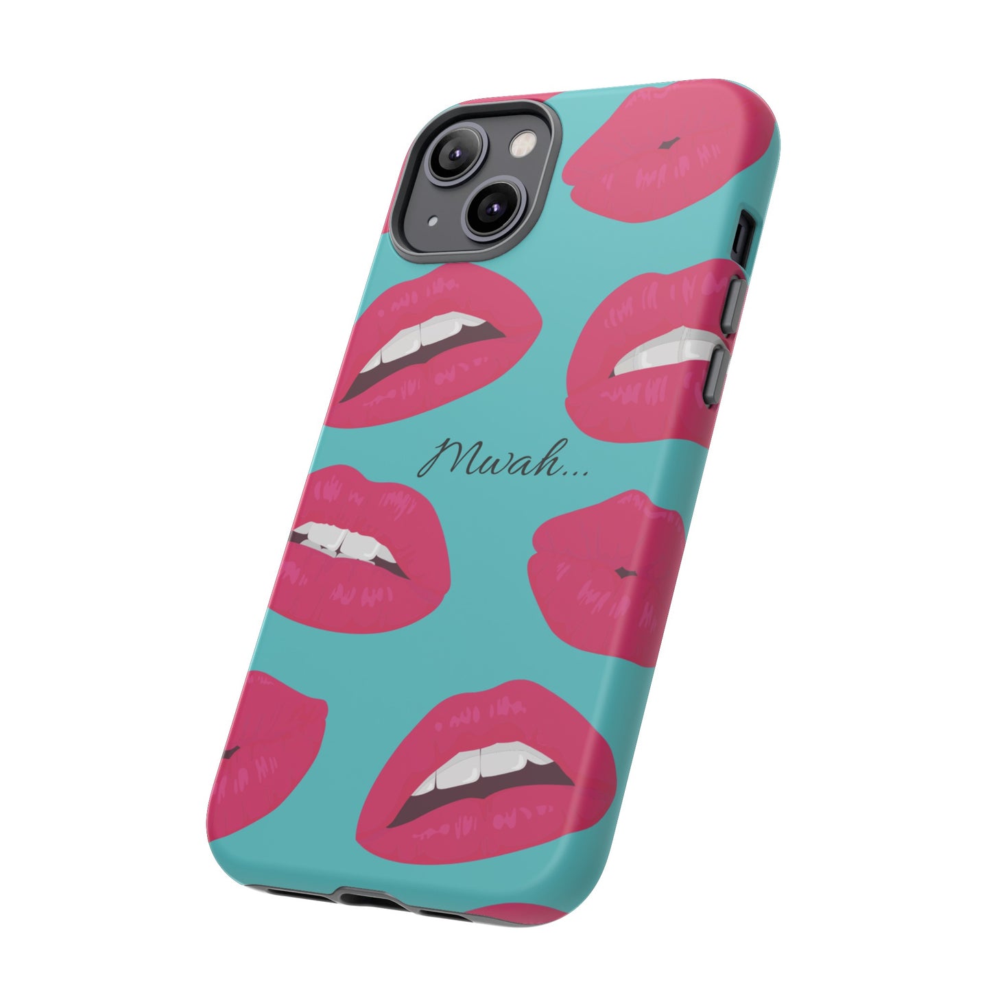 Mwah! Wallpaper Phone Case | iPhone 15 Plus/ Pro, 14, 13, 12| Google Pixel 7, Pro, 5| Samsung Galaxy S23 All Major Phone Models