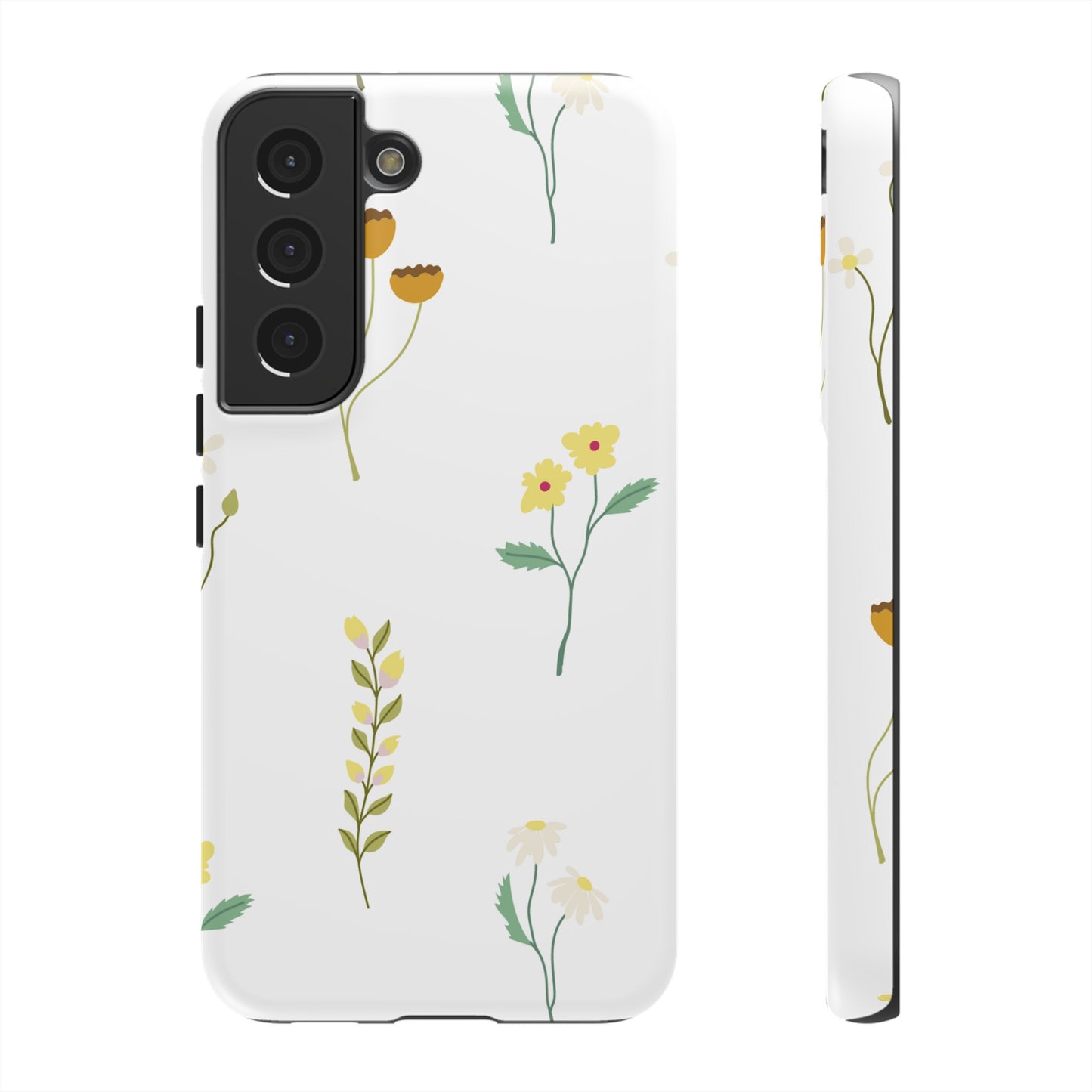 Delicate Floral Wallpaper Phone Case | iPhone 15 Plus/ Pro, 14, 13, 12| Google Pixel 7, Pro, 5| Samsung Galaxy S23 All Major Phone Models