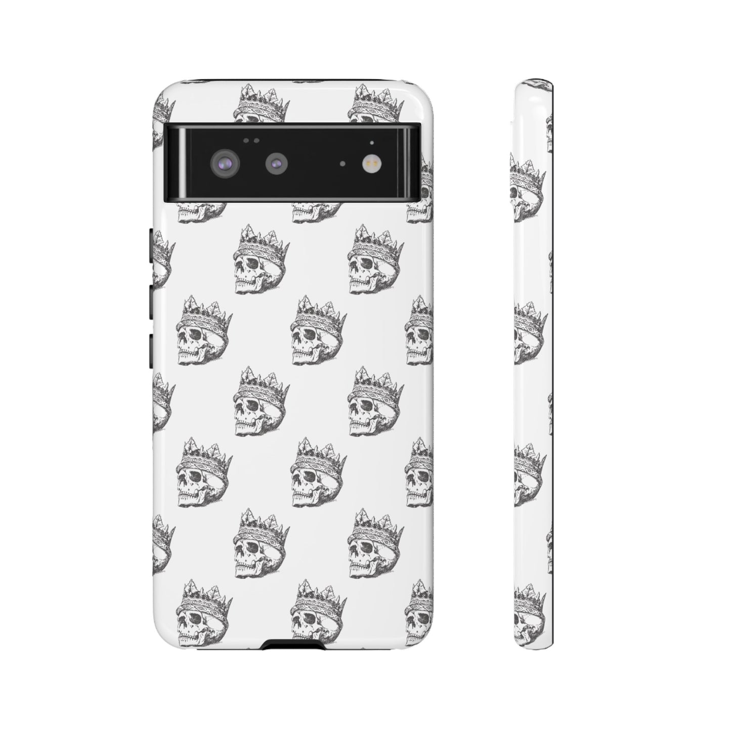 Skull Wallpaper Phone Case | iPhone 15 Plus/ Pro, 14, 13, 12| Google Pixel 7, Pro, 5| Samsung Galaxy S23 All Major Phone Models