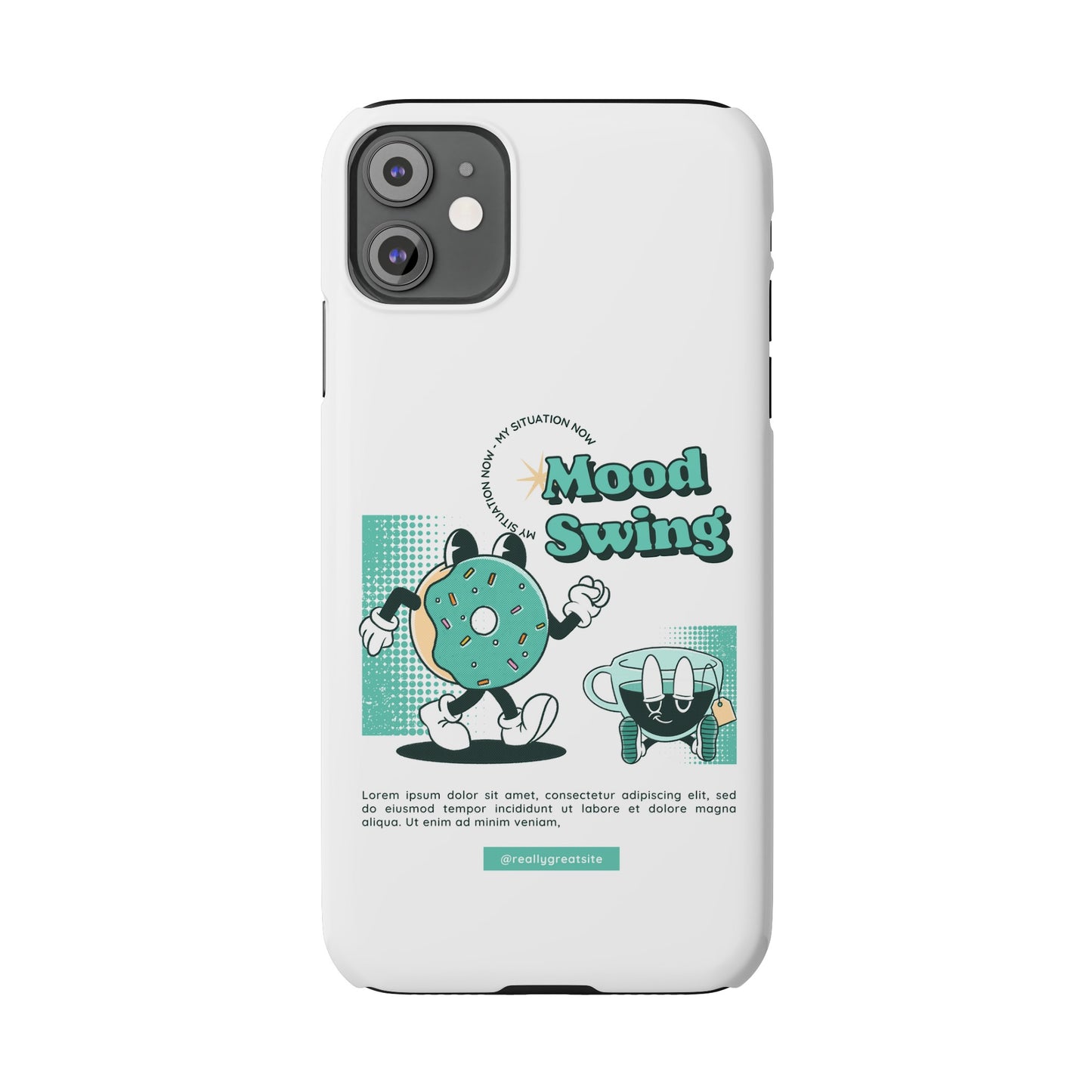 Mood Swing Phone Case | iPhone 15 Plus/ Pro, 14, 13, 12|