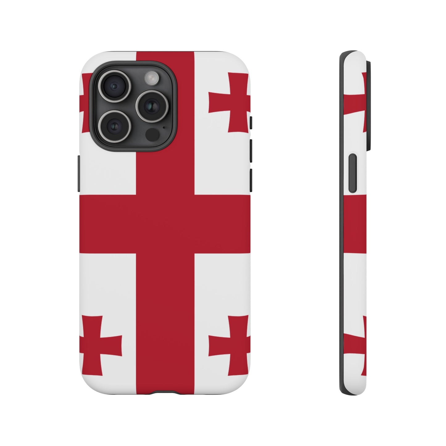 Georgia Flag Phone Case | iPhone 15 Plus/ Pro, 14, 13, 12| Google Pixel 7, Pro, 5| Samsung Galaxy S23 All Major Phone Models