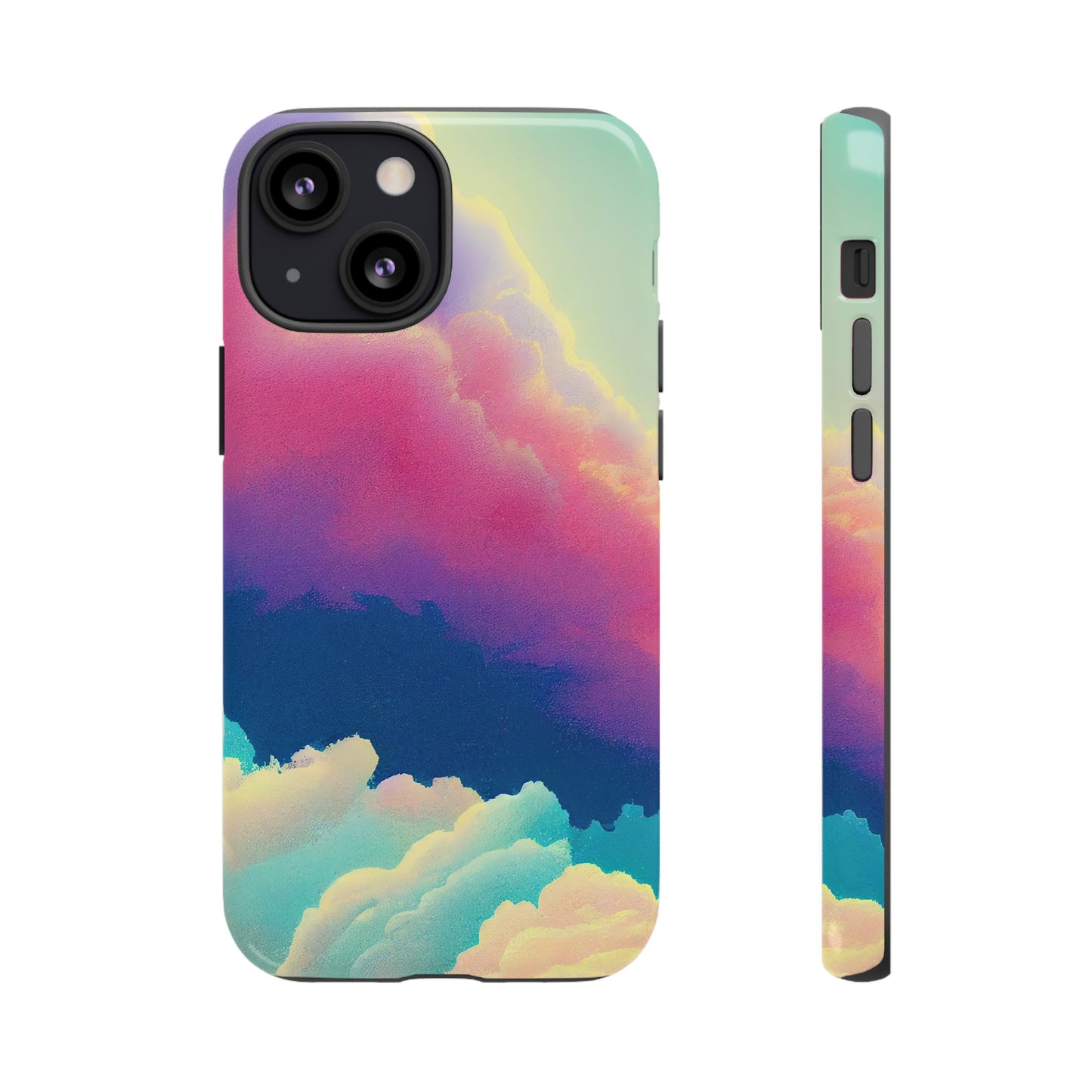 Colourful Clouds Wallpaper Phone Case | iPhone 15 Plus/ Pro, 14, 13, 12| Google Pixel 7, Pro, 5| Samsung Galaxy S23 All Major Phone Models