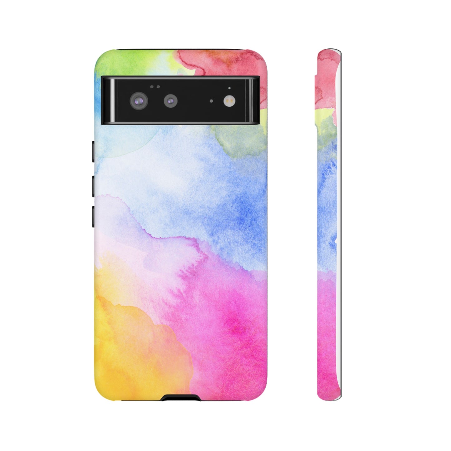 Watercolour Rainbow Phone Case | iPhone 15 Plus/ Pro, 14, 13, 12| Google Pixel 7, Pro, 5| Samsung Galaxy S23 All Major Phone Models