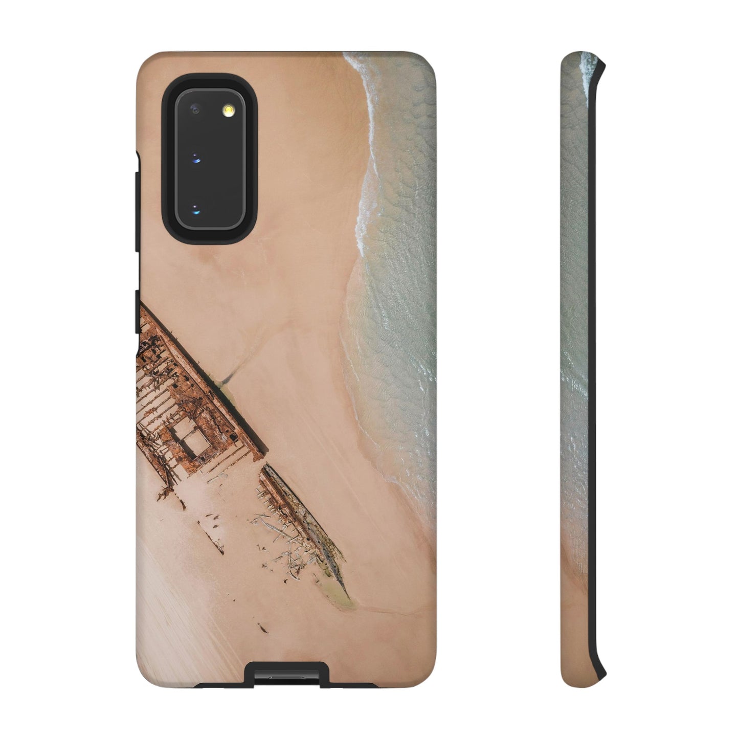 Fraser Island Shipwreck Wallpaper Phone Case | iPhone 15 Plus/ Pro, 14, 13, 12| Google Pixel 7, Pro, 5| Samsung Galaxy S23 All Major Phone Models