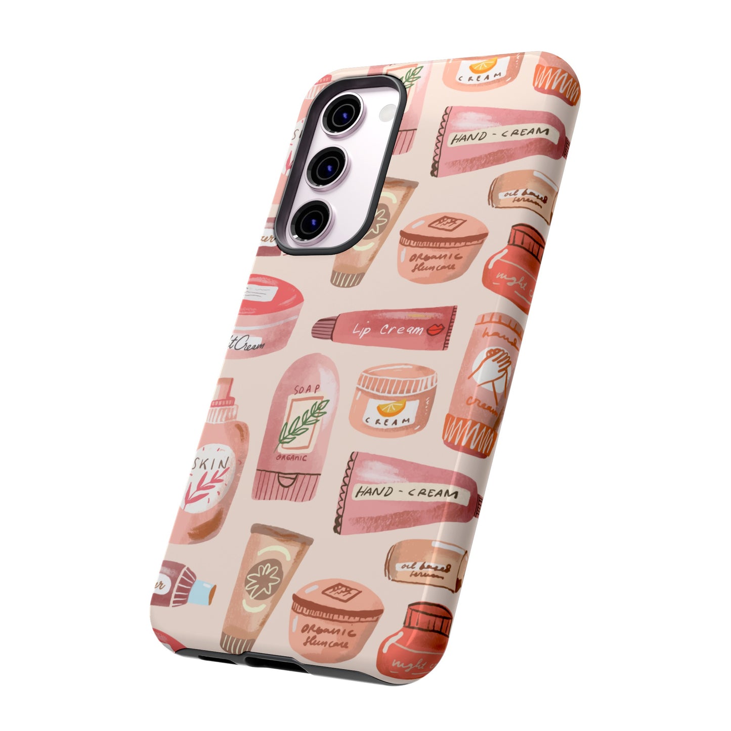 Skin Care Wallpaper Phone Case | iPhone 15 Plus/ Pro, 14, 13, 12| Google Pixel 7, Pro, 5| Samsung Galaxy S23 All Major Phone Models