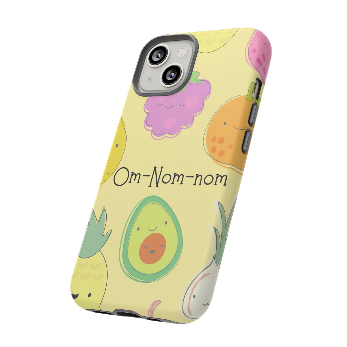 Om-Nom-Nom Phone Case | iPhone 15 Plus/ Pro, 14, 13, 12| Google Pixel 7, Pro, 5| Samsung Galaxy S23 All Major Phone Models