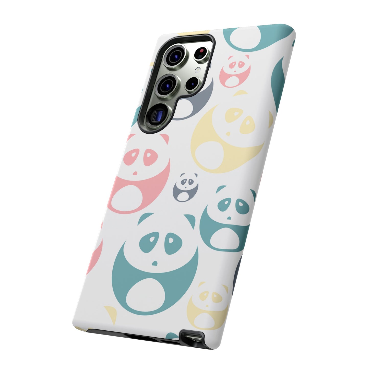 Colourful Panda Wallpaper Phone Case | iPhone 15 Plus/ Pro, 14, 13, 12| Google Pixel 7, Pro, 5| Samsung Galaxy S23 All Major Phone Models