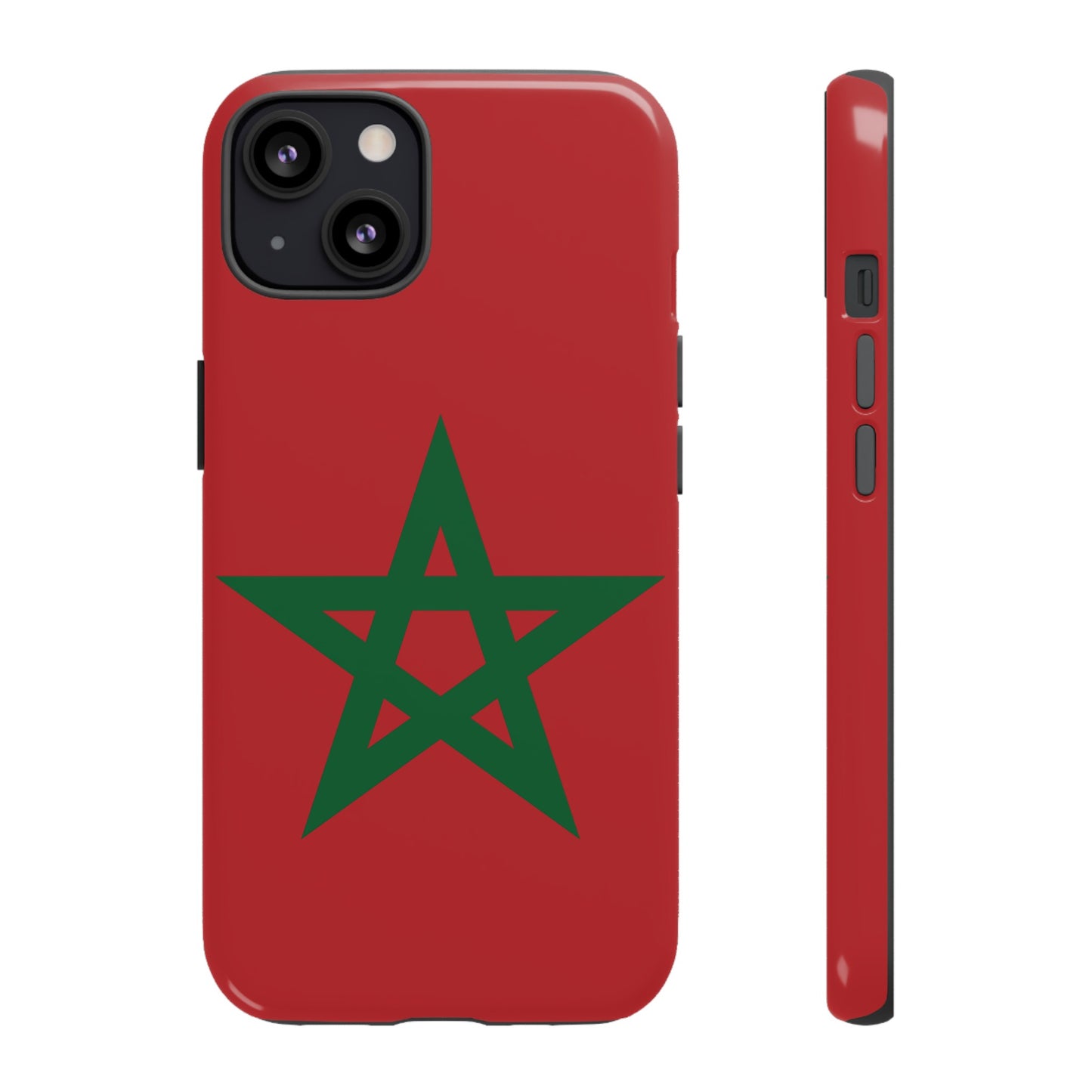 Morocco Flag Phone Case | iPhone 15 Plus/ Pro, 14, 13, 12| Google Pixel 7, Pro, 5| Samsung Galaxy S23 All Major Phone Models