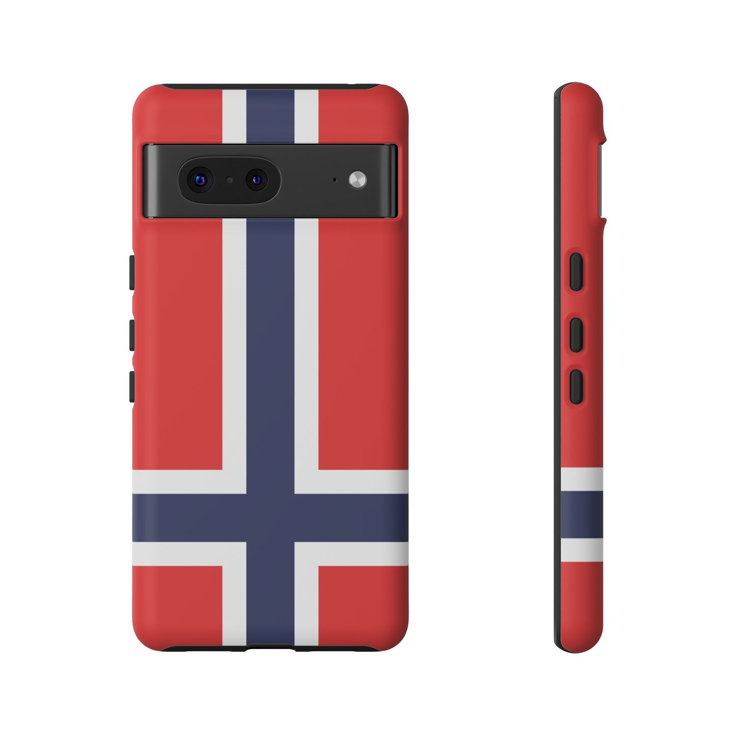 Norway Flag Phone Case | iPhone 15 Plus/ Pro, 14, 13, 12| Google Pixel 7, Pro, 5| Samsung Galaxy S23 All Major Phone Models