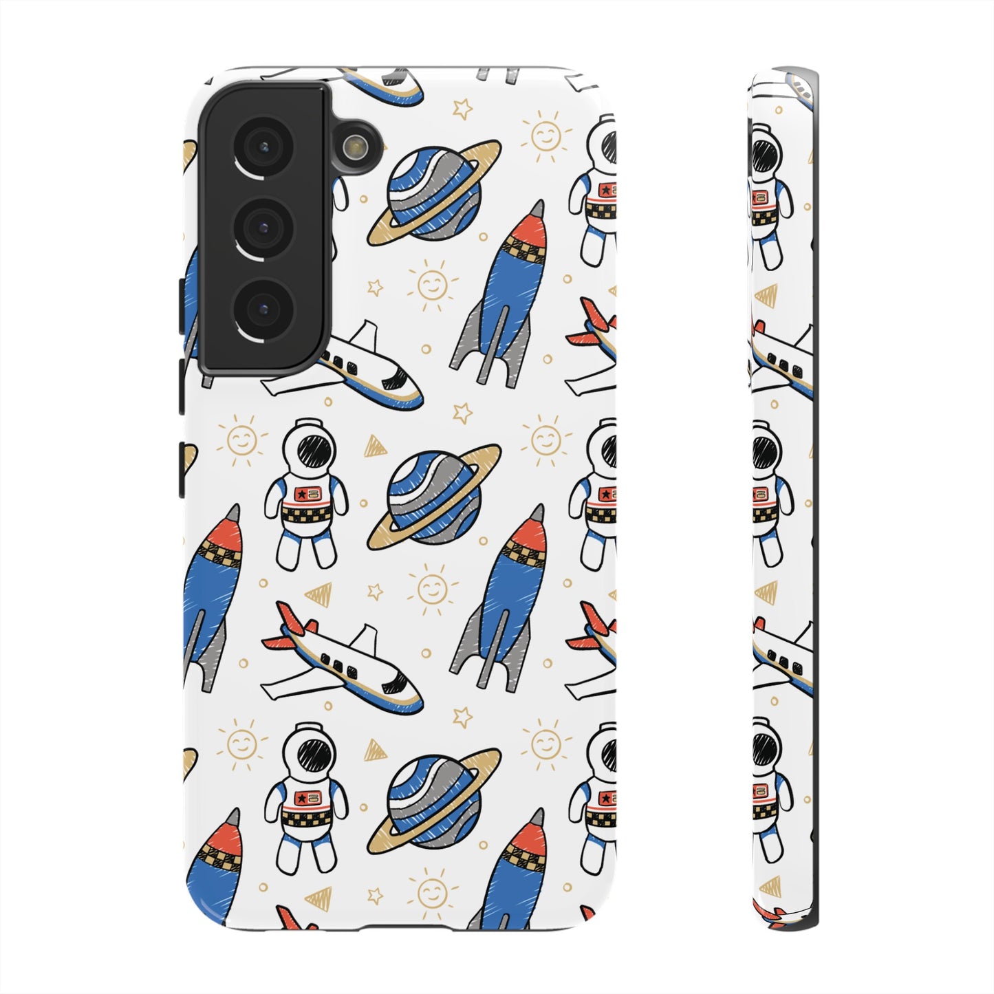 Kids Space Wallpaper Phone Case | iPhone 15 Plus/ Pro, 14, 13, 12| Google Pixel 7, Pro, 5| Samsung Galaxy S23 All Major Phone Models