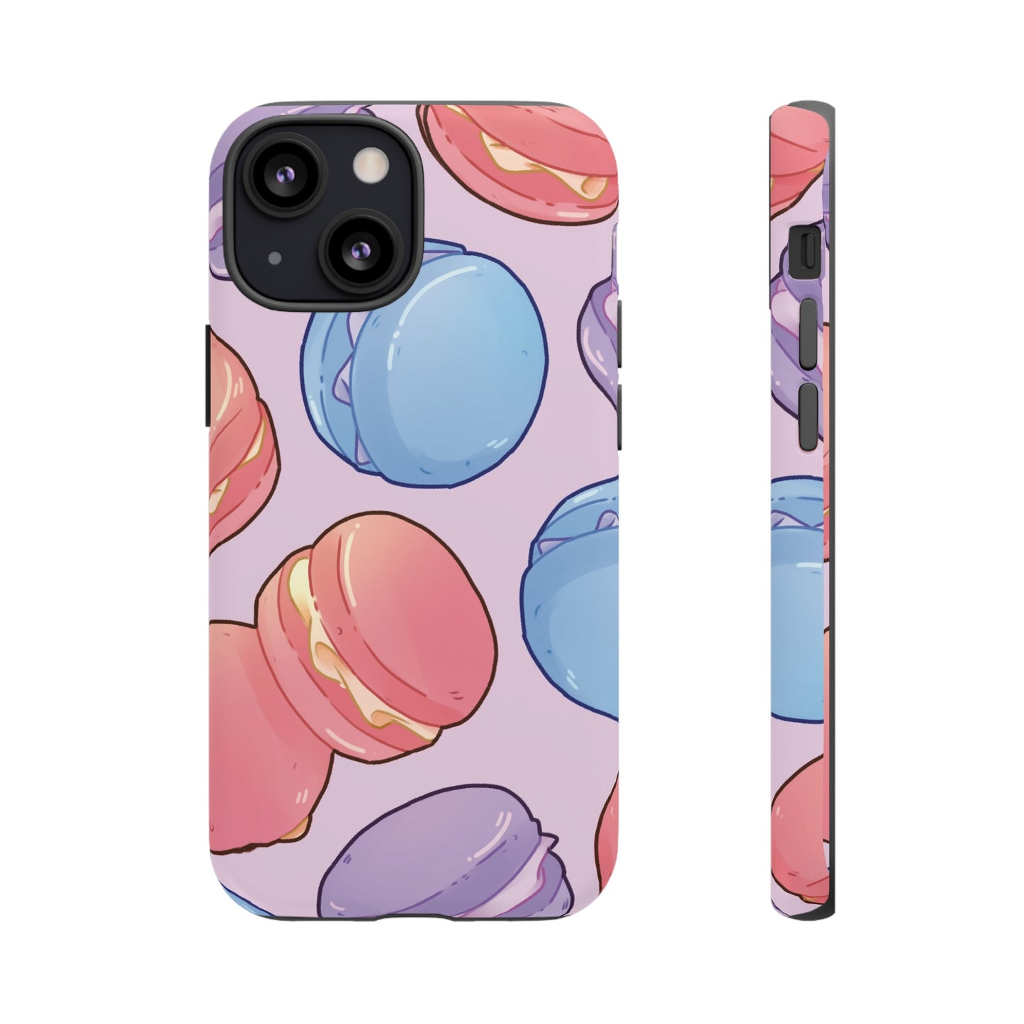 Macaron Wallpaper Phone Case | iPhone 15 Plus/ Pro, 14, 13, 12| Google Pixel 7, Pro, 5| Samsung Galaxy S23 All Major Phone Models