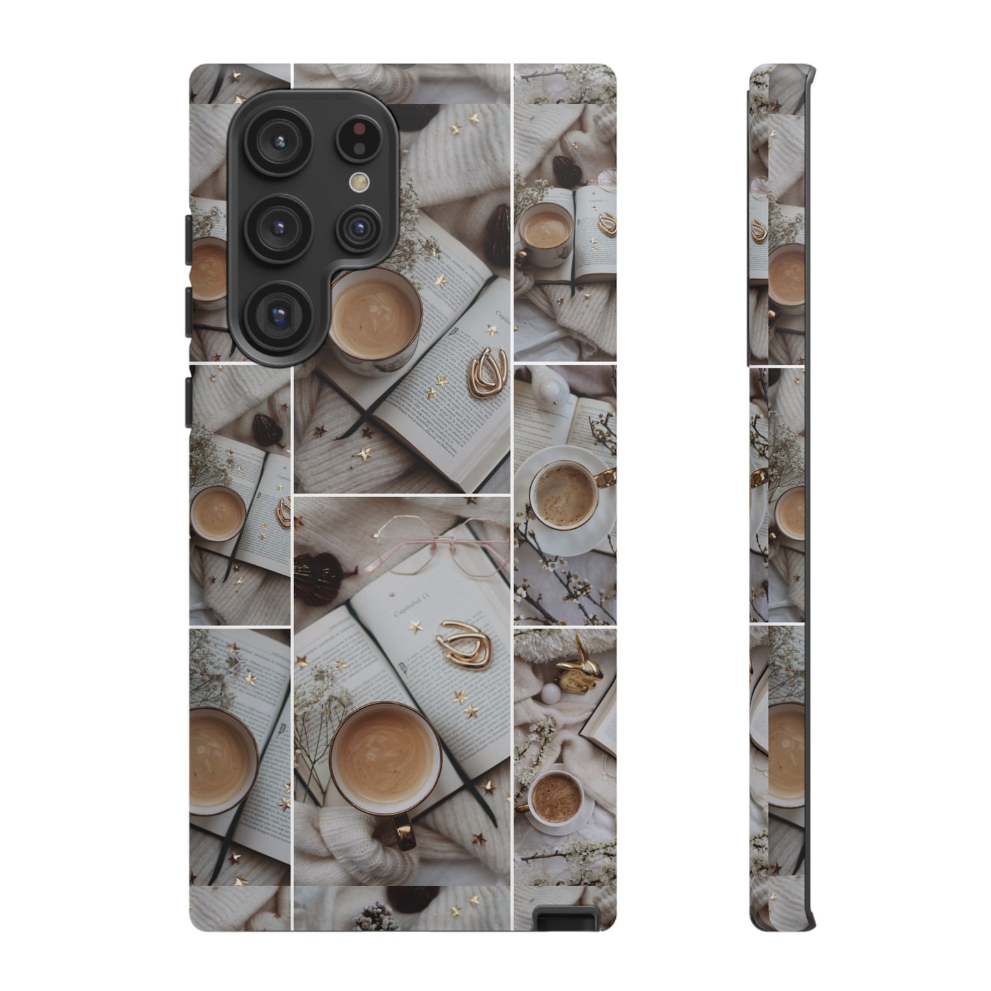 Coffee Collage Wallpaper Phone Case | iPhone 15 Plus/ Pro, 14, 13, 12| Google Pixel 7, Pro, 5| Samsung Galaxy S23 All Major Phone Models