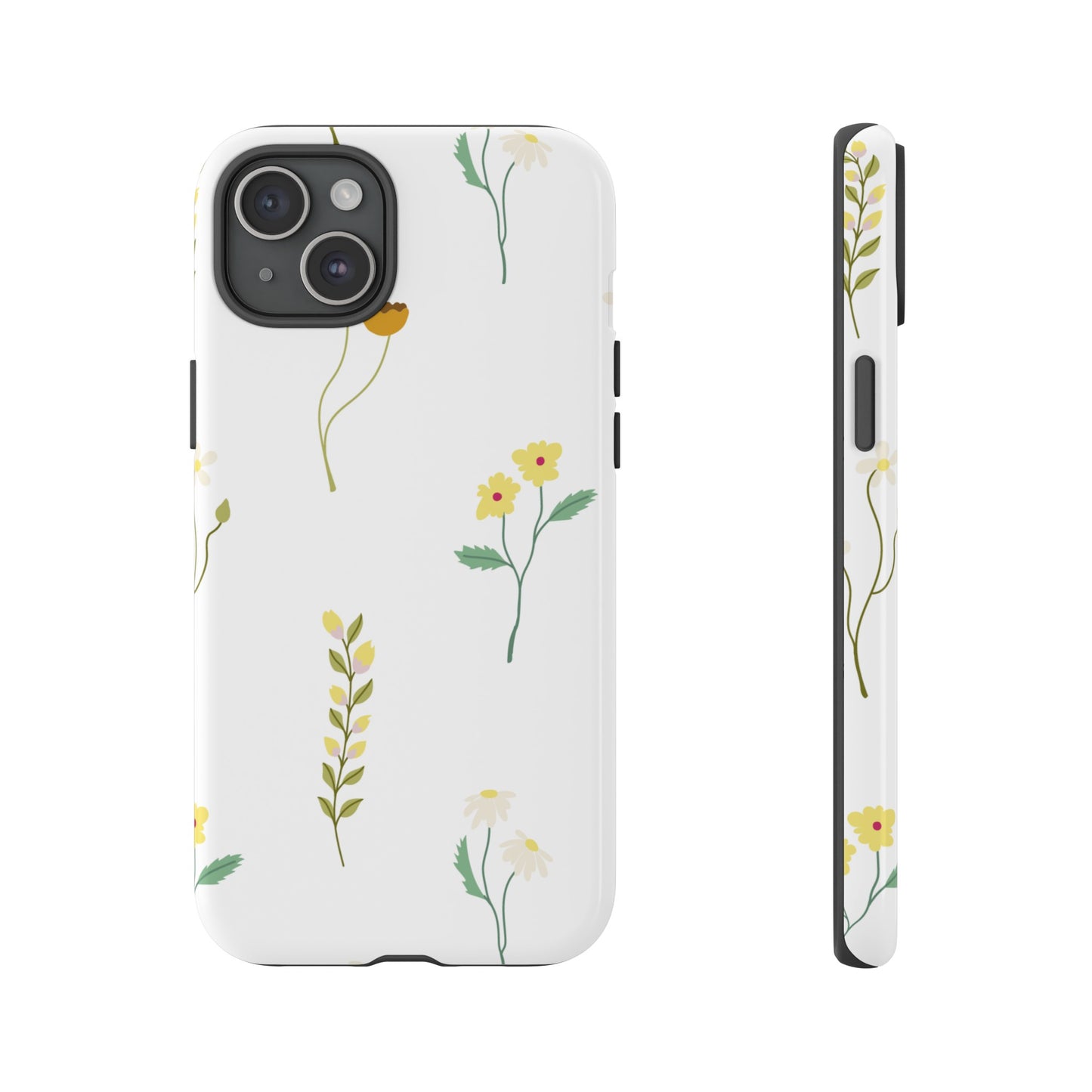 Delicate Floral Wallpaper Phone Case | iPhone 15 Plus/ Pro, 14, 13, 12| Google Pixel 7, Pro, 5| Samsung Galaxy S23 All Major Phone Models