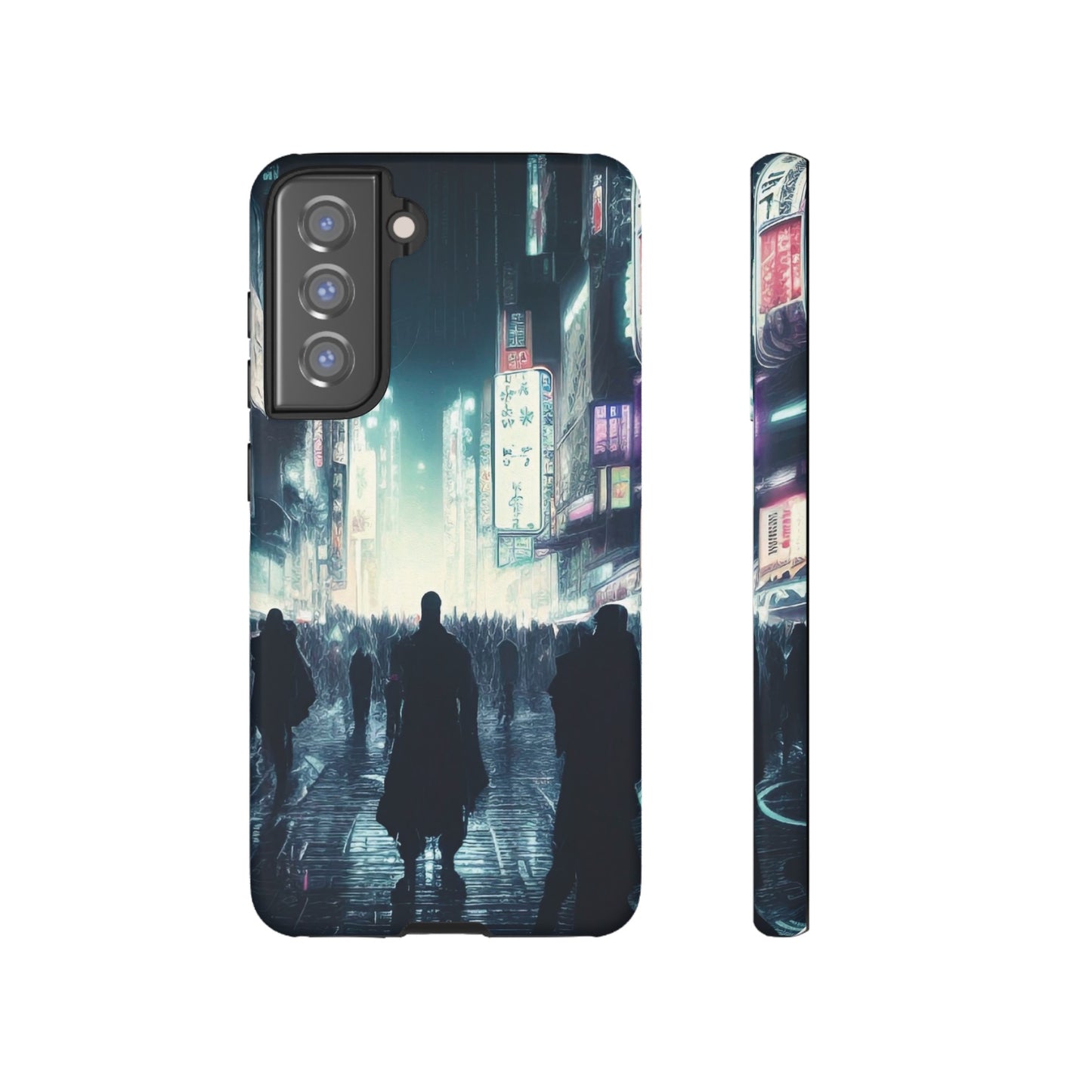 Strangers in the City Wallpaper Phone Case | iPhone 15 Plus/ Pro, 14, 13, 12| Google Pixel 7, Pro, 5| Samsung Galaxy S23 All Major Phone Models