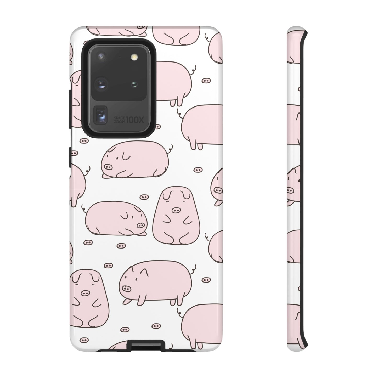 Pig Wallpaper Phone Case | iPhone 15 Plus/ Pro, 14, 13, 12| Google Pixel 7, Pro, 5| Samsung Galaxy S23 All Major Phone Models