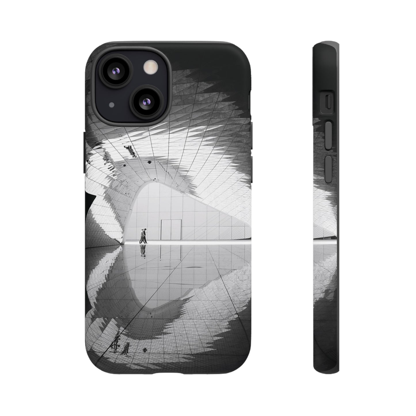 Geometric Reflections Wallpaper Phone Case | iPhone 15 Plus/ Pro, 14, 13, 12| Google Pixel 7, Pro, 5| Samsung Galaxy S23 All Major Phone Models