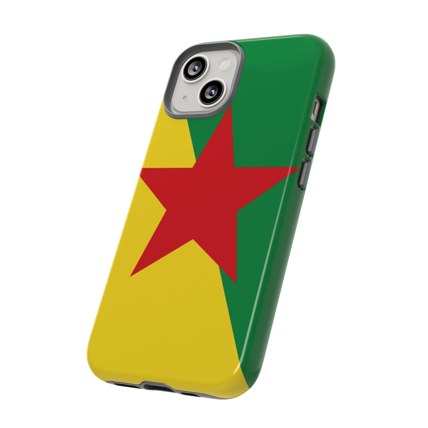 French Guiana Flag (France) Phone Case | iPhone 15 Plus/ Pro, 14, 13, 12| Google Pixel 7, Pro, 5| Samsung Galaxy S23 All Major Phone Models