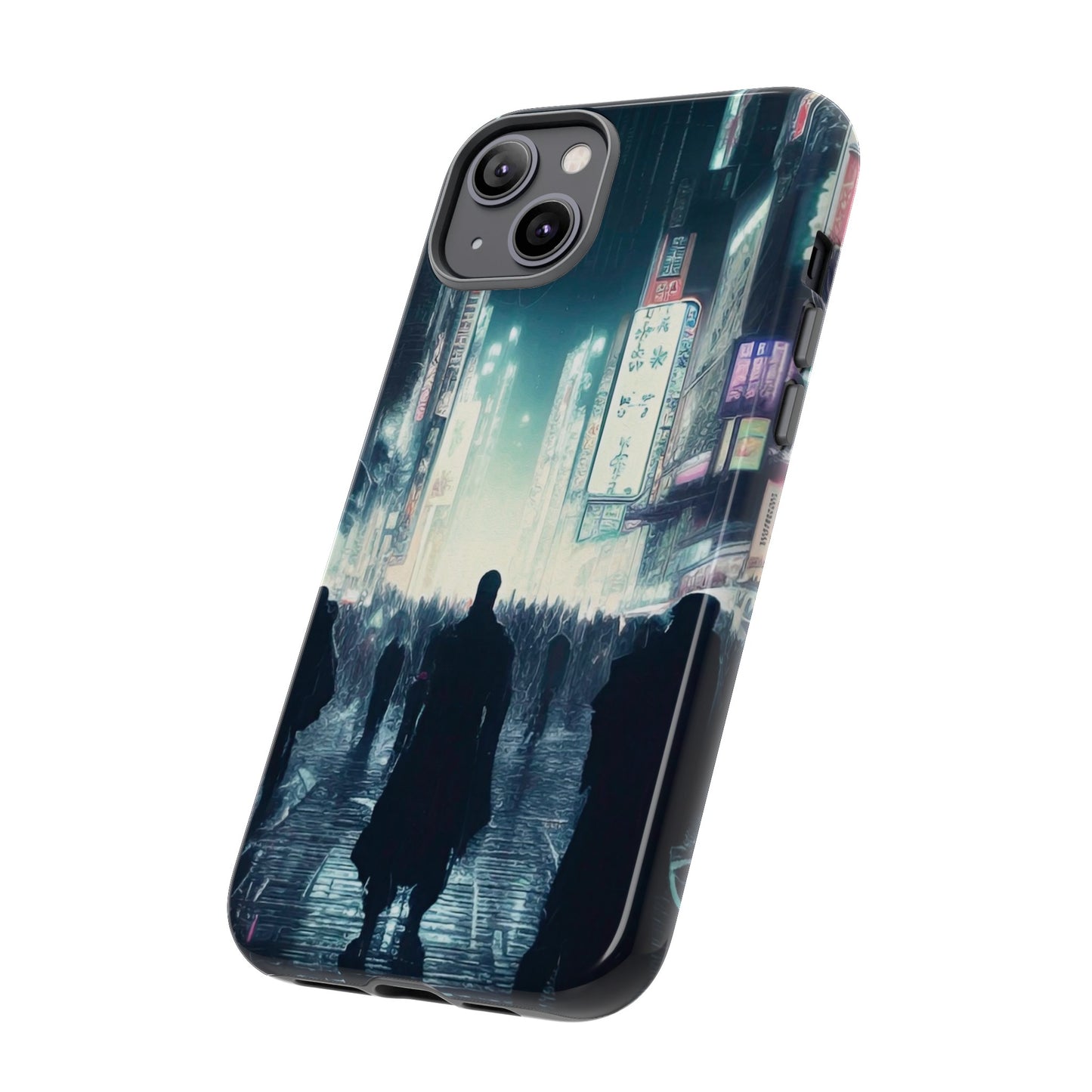 Strangers in the City Wallpaper Phone Case | iPhone 15 Plus/ Pro, 14, 13, 12| Google Pixel 7, Pro, 5| Samsung Galaxy S23 All Major Phone Models