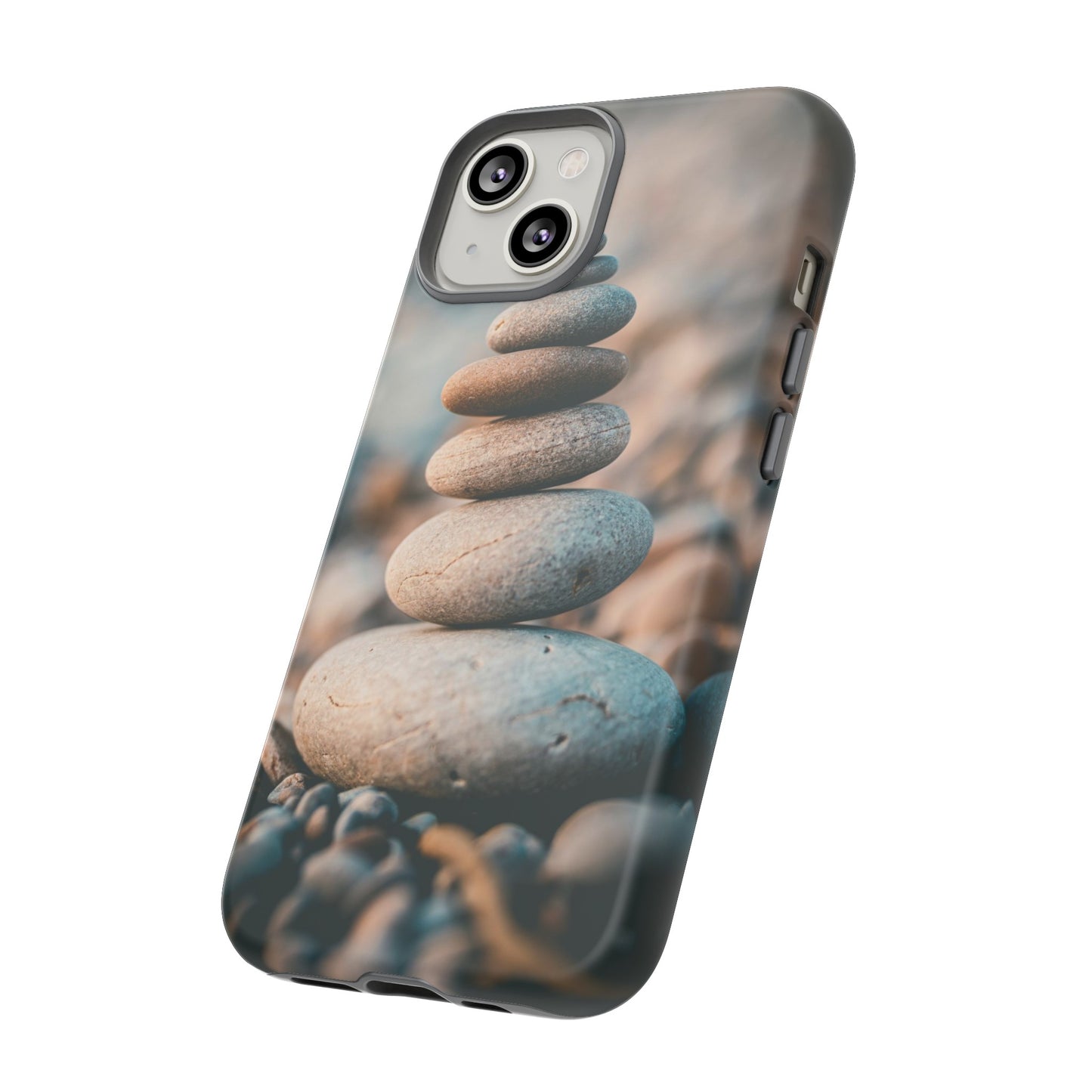 Rock Stack Wallpaper Phone Case | iPhone 15 Plus/ Pro, 14, 13, 12| Google Pixel 7, Pro, 5| Samsung Galaxy S23 All Major Phone Models