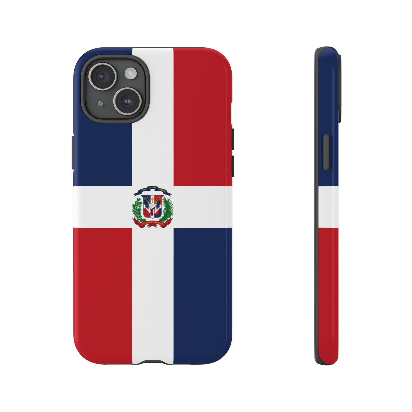 Dominican Republic Flag Phone Case | iPhone 15 Plus/ Pro, 14, 13, 12| Google Pixel 7, Pro, 5| Samsung Galaxy S23 All Major Phone Models