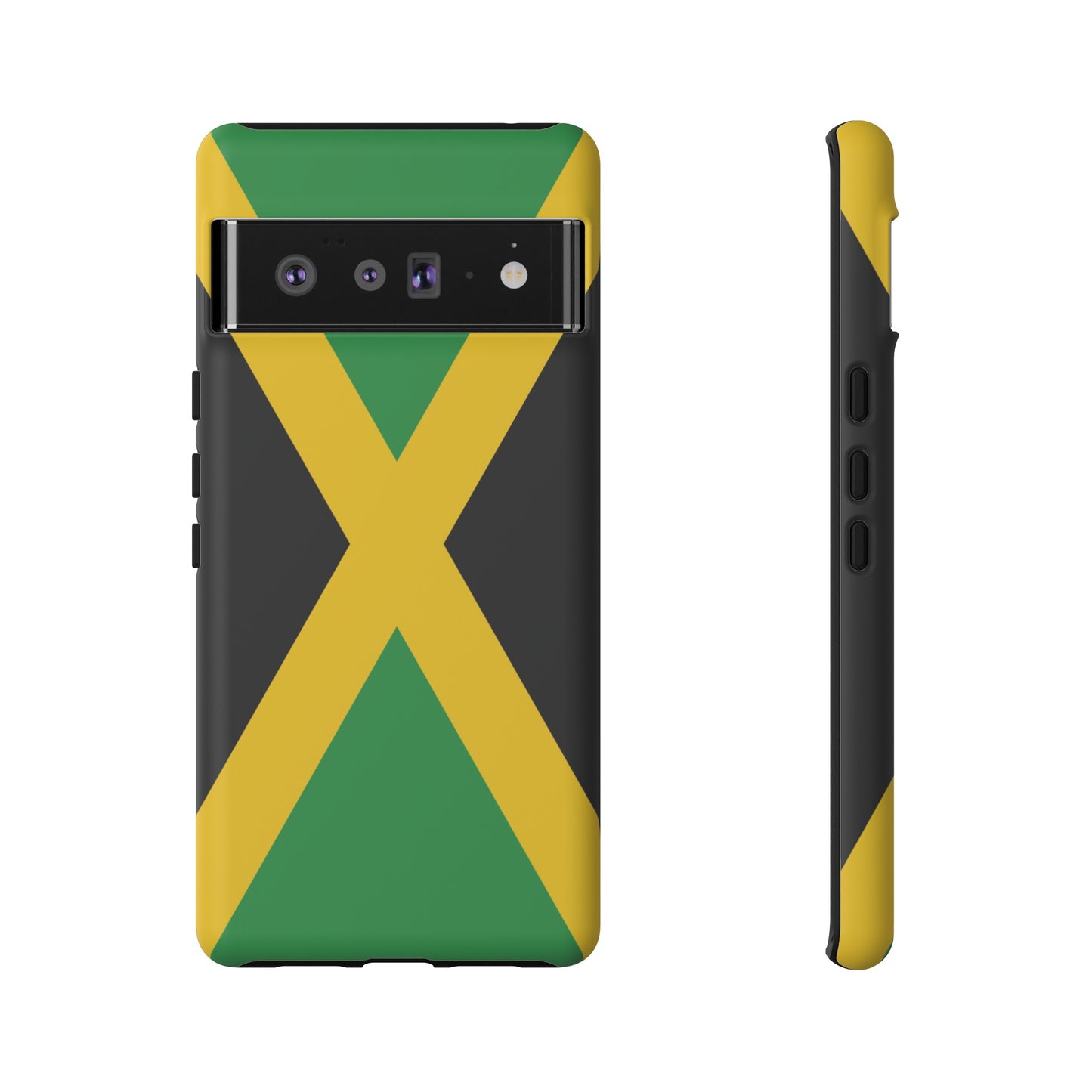 Jamaica Flag Phone Case | iPhone 15 Plus/ Pro, 14, 13, 12| Google Pixel 7, Pro, 5| Samsung Galaxy S23 All Major Phone Models