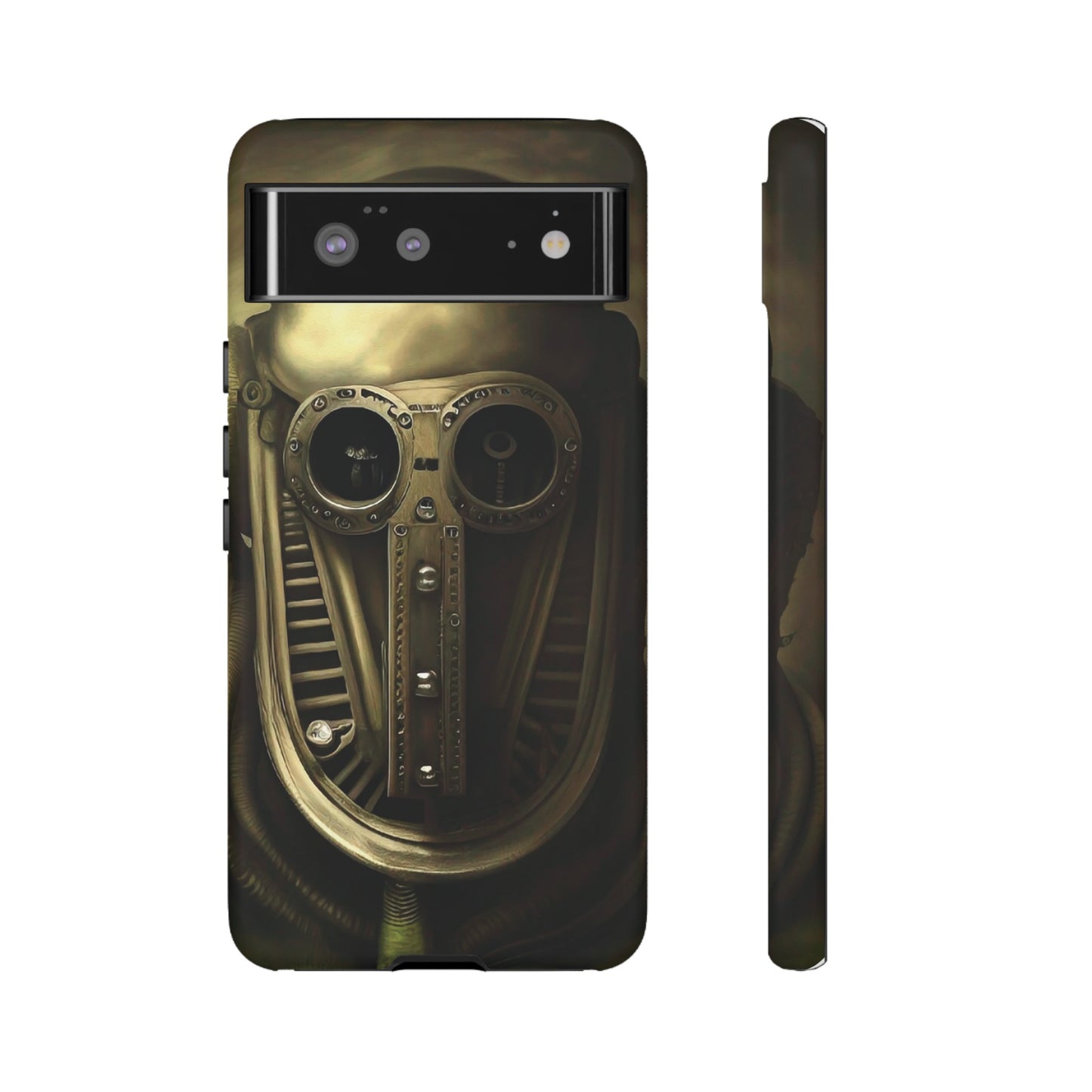 Sci-Fi Helmet Wallpaper Phone Case | iPhone 15 Plus/ Pro, 14, 13, 12| Google Pixel 7, Pro, 5| Samsung Galaxy S23 All Major Phone Models