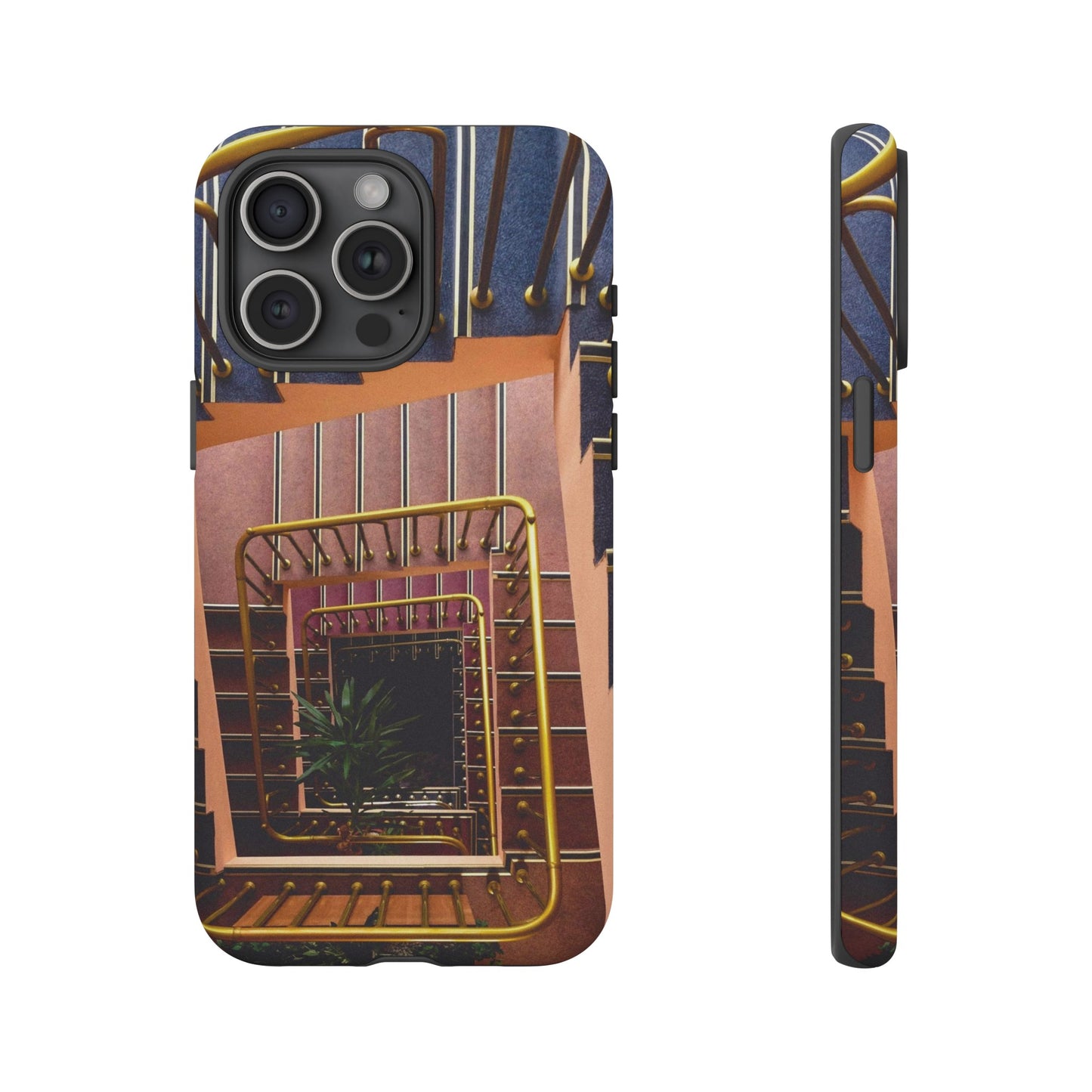 Spiral Staircase Wallpaper Phone Case | iPhone 15 Plus/ Pro, 14, 13, 12| Google Pixel 7, Pro, 5| Samsung Galaxy S23 All Major Phone Models