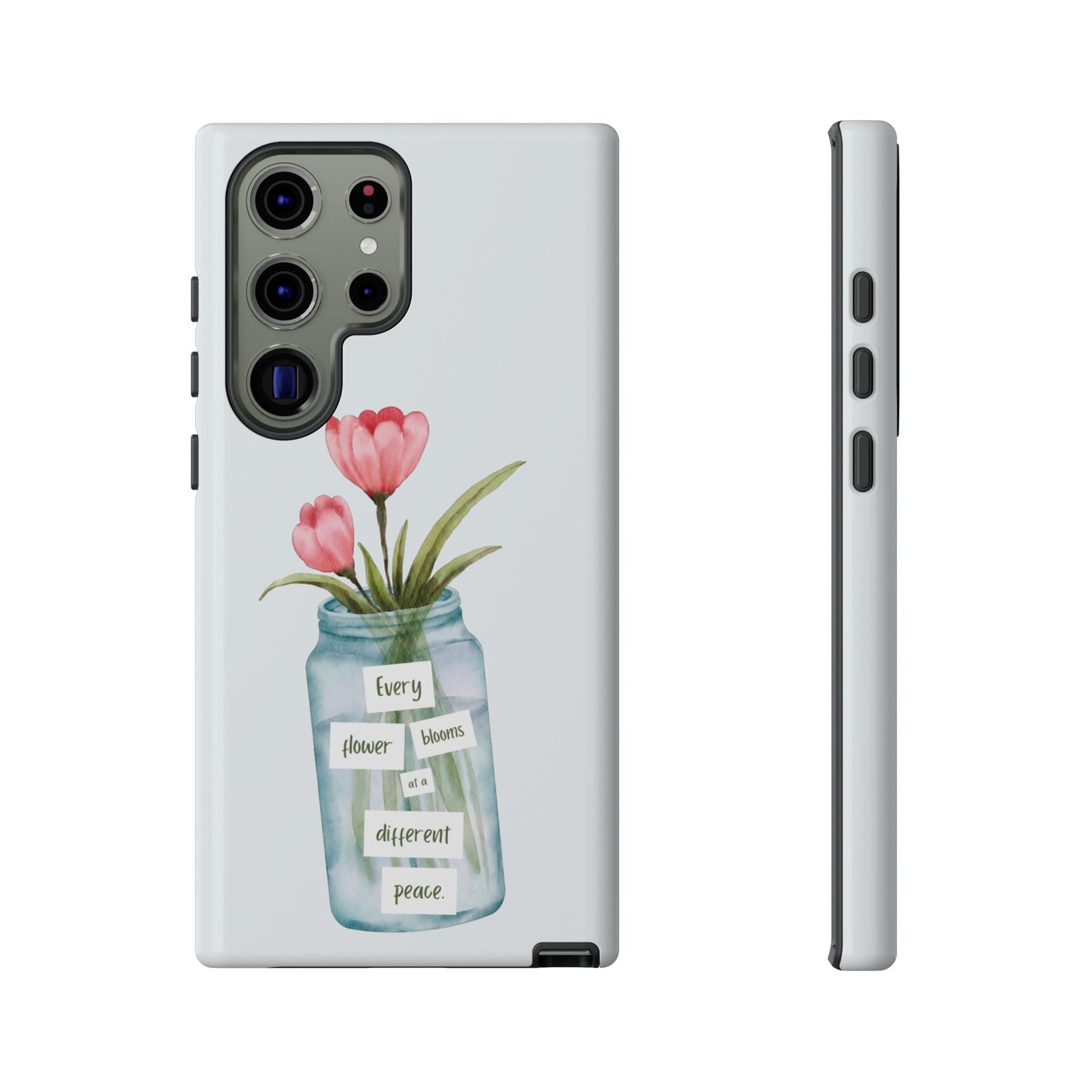 Flowers in a Jar Wallpaper Phone Case | iPhone 15 Plus/ Pro, 14, 13, 12| Google Pixel 7, Pro, 5| Samsung Galaxy S23 All Major Phone Models