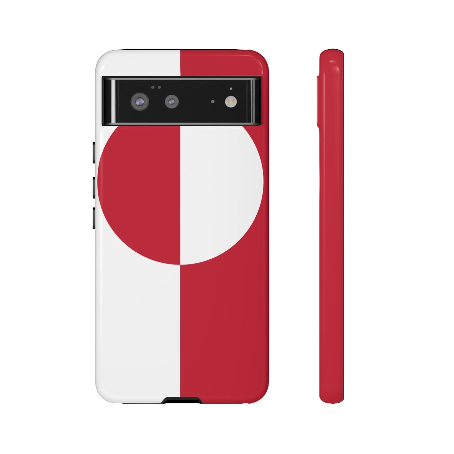 Greenland (Denmark) Flag Phone Case | iPhone 15 Plus/ Pro, 14, 13, 12| Google Pixel 7, Pro, 5| Samsung Galaxy S23 All Major Phone Models