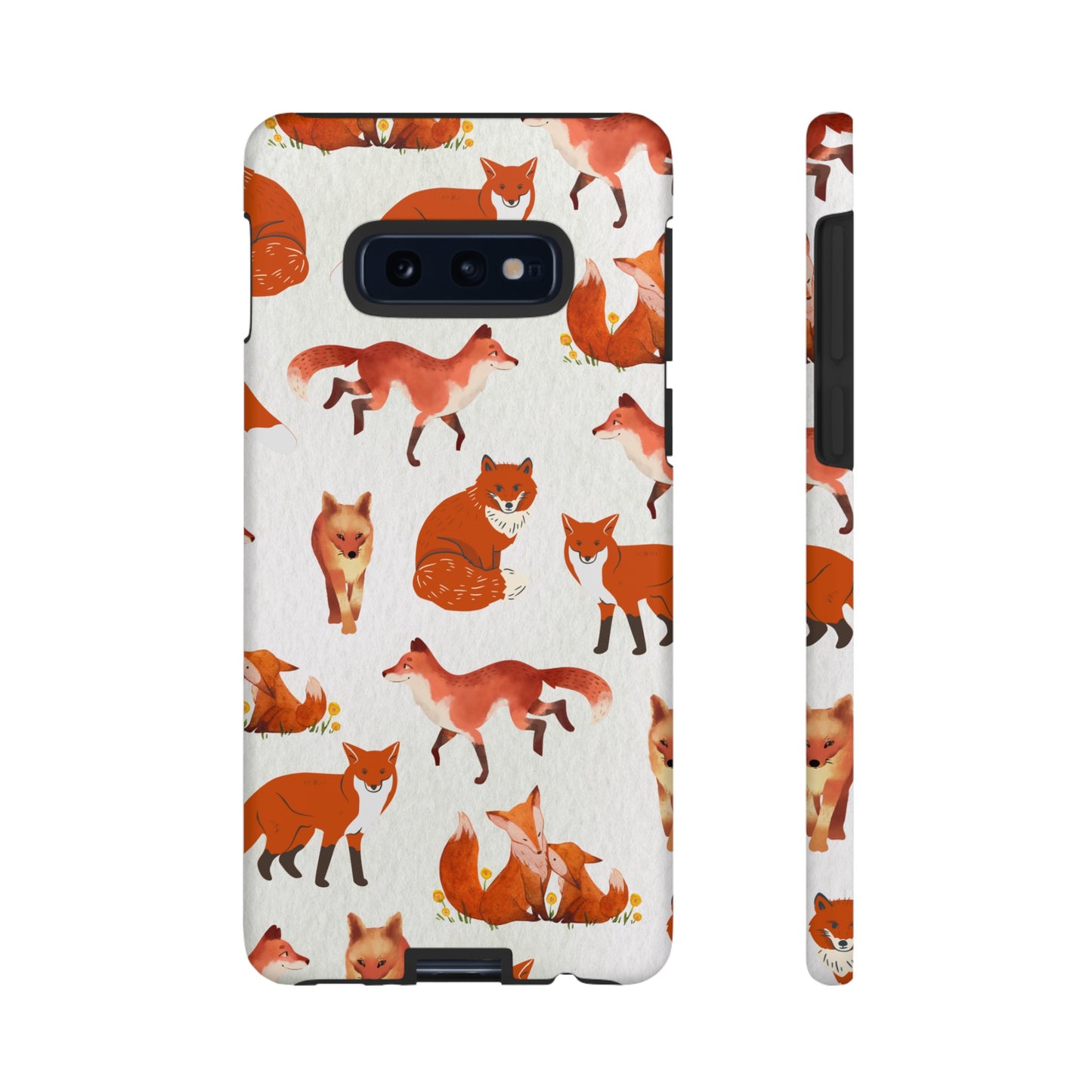 Foxes Wallpaper Phone Case | iPhone 15 Plus/ Pro, 14, 13, 12| Google Pixel 7, Pro, 5| Samsung Galaxy S23 All Major Phone Models