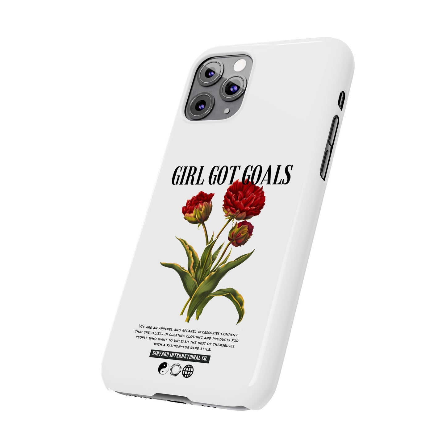 Girl Got Goals Phone Case | iPhone 15 Plus/ Pro, 14, 13, 12|