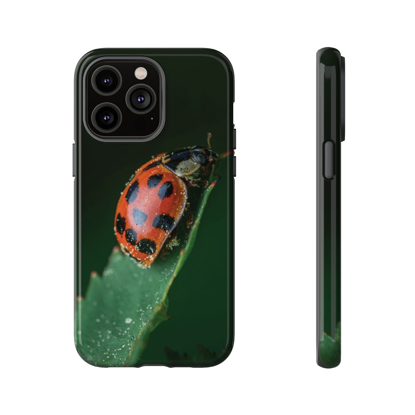 Ladybug Wallpaper Phone Case | iPhone 15 Plus/ Pro, 14, 13, 12| Google Pixel 7, Pro, 5| Samsung Galaxy S23 All Major Phone Models