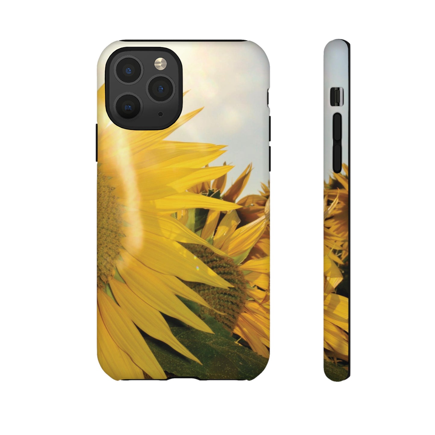 Bright Sunflower Wallpaper Phone Case | iPhone 15 Plus/ Pro, 14, 13, 12| Google Pixel 7, Pro, 5| Samsung Galaxy S23 All Major Phone Models