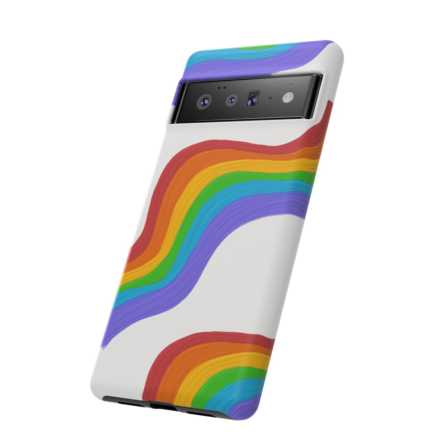 Rainbow Wallpaper Phone Case | iPhone 15 Plus/ Pro, 14, 13, 12| Google Pixel 7, Pro, 5| Samsung Galaxy S23 All Major Phone Models