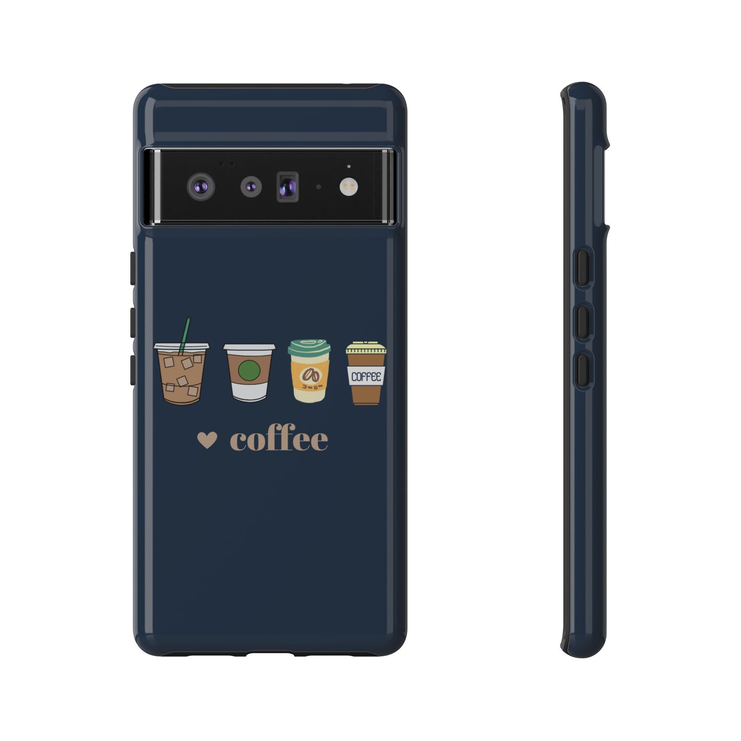 Coffee Wallpaper Phone Case | iPhone 15 Plus/ Pro, 14, 13, 12| Google Pixel 7, Pro, 5| Samsung Galaxy S23 All Major Phone Models