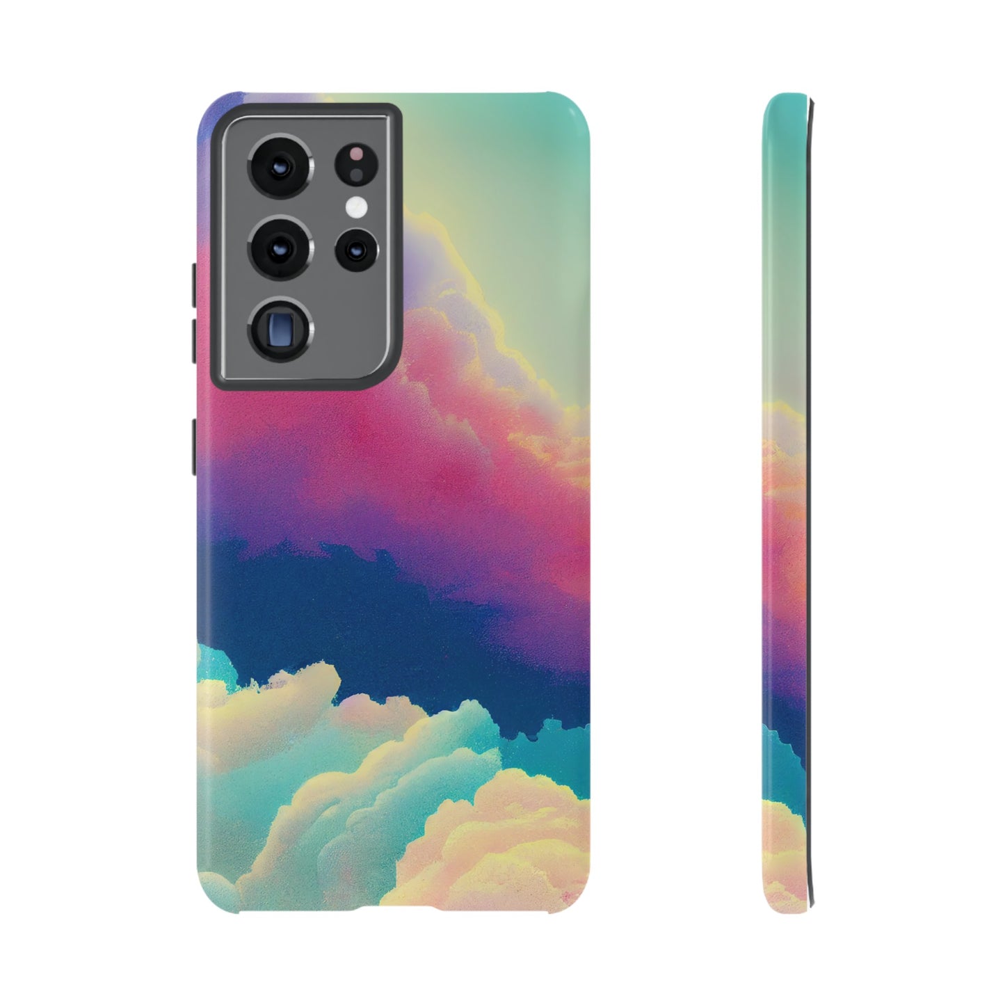 Colourful Clouds Wallpaper Phone Case | iPhone 15 Plus/ Pro, 14, 13, 12| Google Pixel 7, Pro, 5| Samsung Galaxy S23 All Major Phone Models