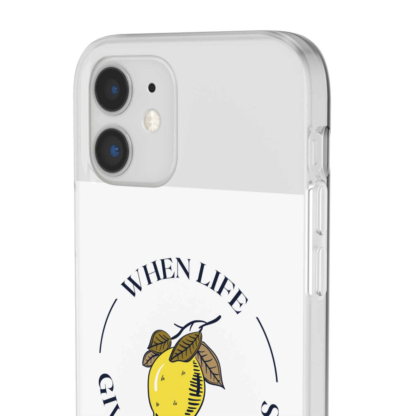 When Life Gives You Lemons Phone Case | iPhone 15 Plus/ Pro, 14, 13, 12| Samsung Galaxy S23 Models