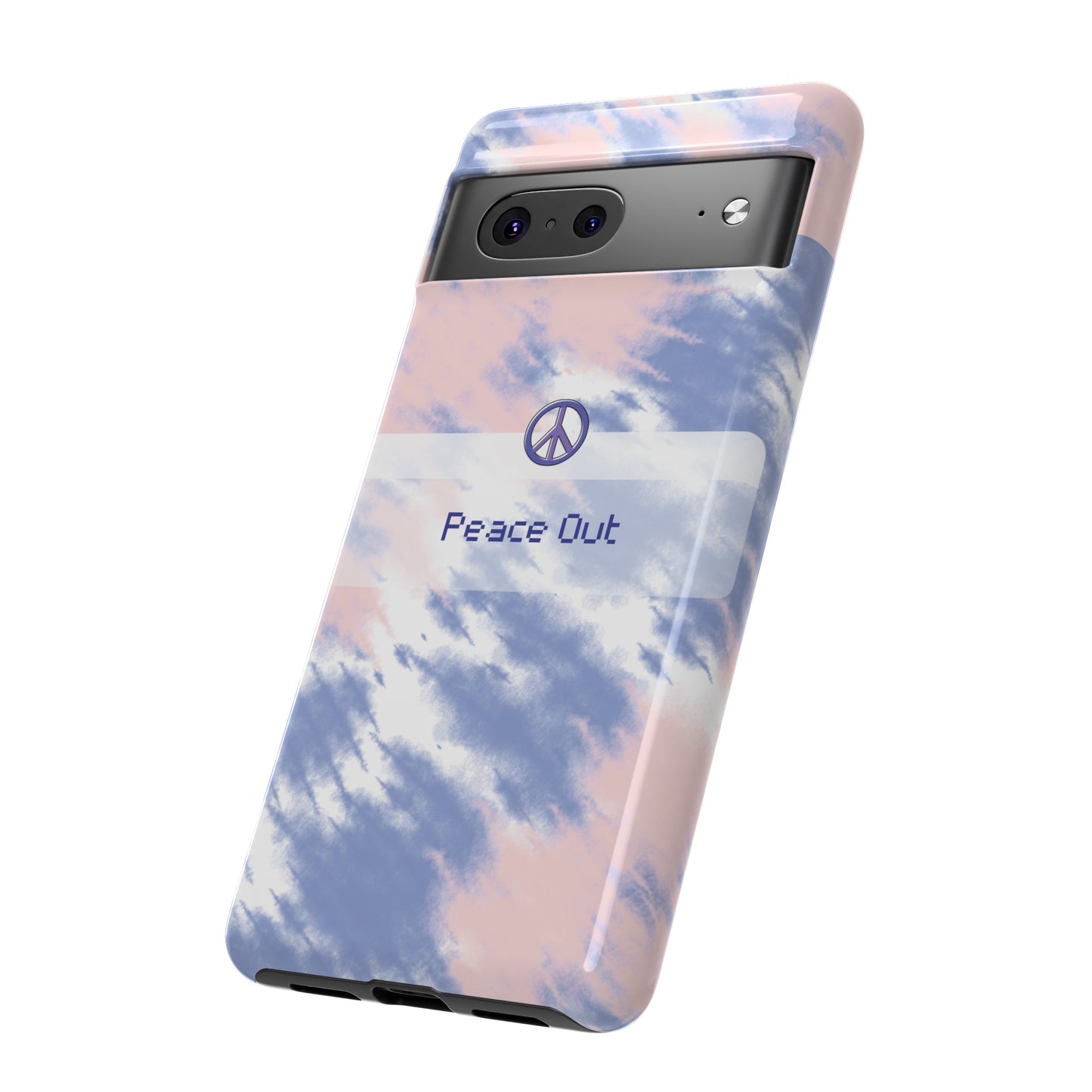 Peace Out Wallpaper Phone Case | iPhone 15 Plus/ Pro, 14, 13, 12| Google Pixel 7, Pro, 5| Samsung Galaxy S23 All Major Phone Models