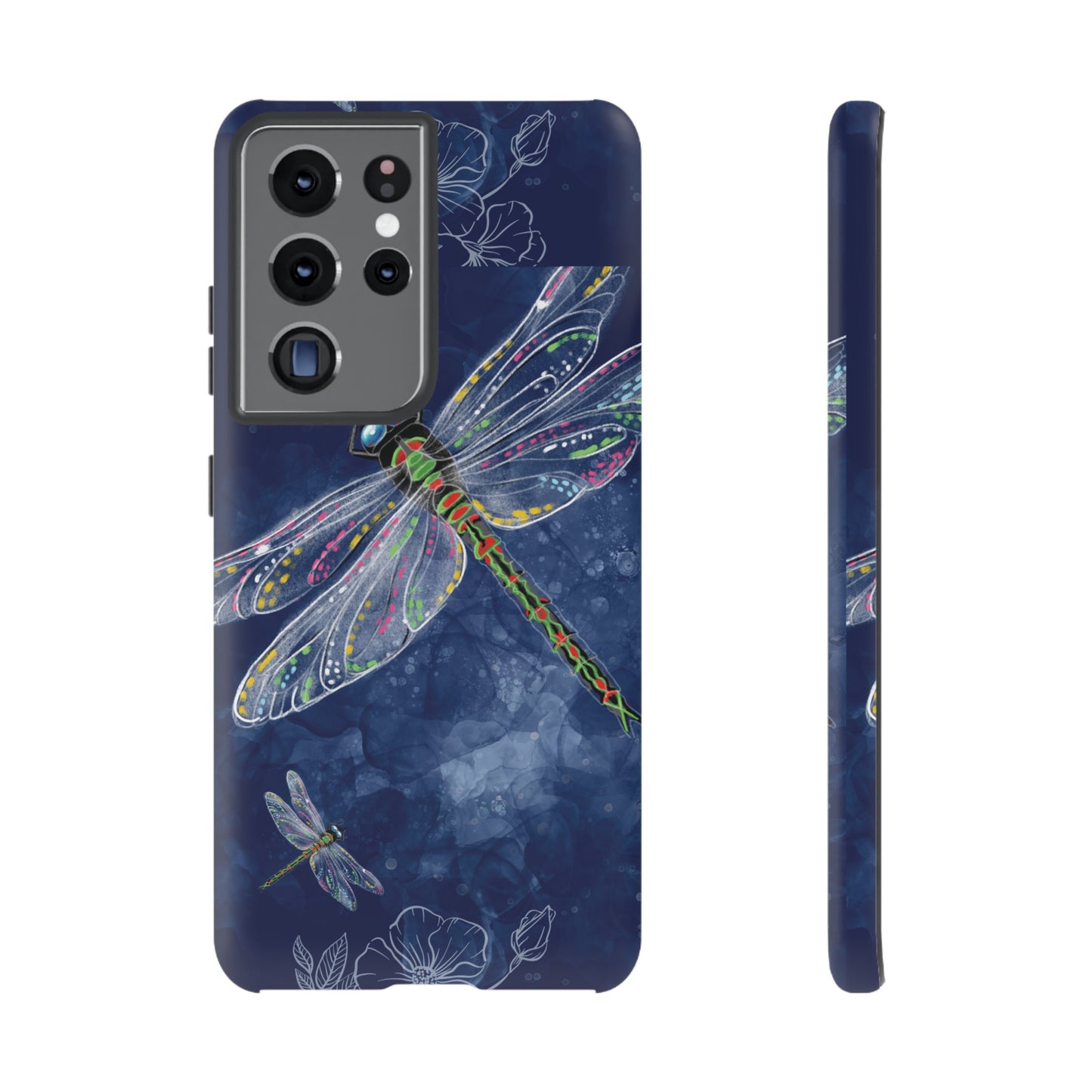 Dragonfly Wallpaper Phone Case | iPhone 15 Plus/ Pro, 14, 13, 12| Google Pixel 7, Pro, 5| Samsung Galaxy S23 All Major Phone Models