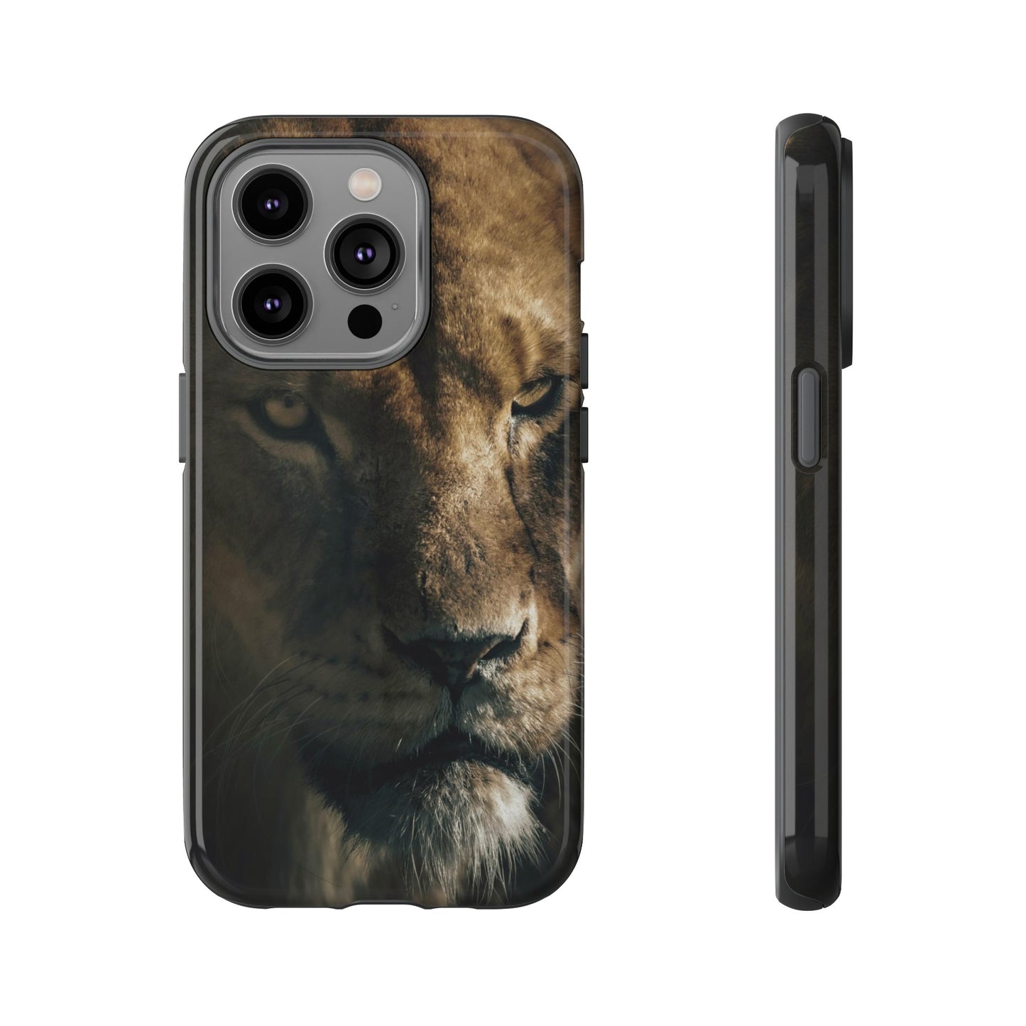 Lion Wallpaper Phone Case | iPhone 15 Plus/ Pro, 14, 13, 12| Google Pixel 7, Pro, 5| Samsung Galaxy S23 All Major Phone Models