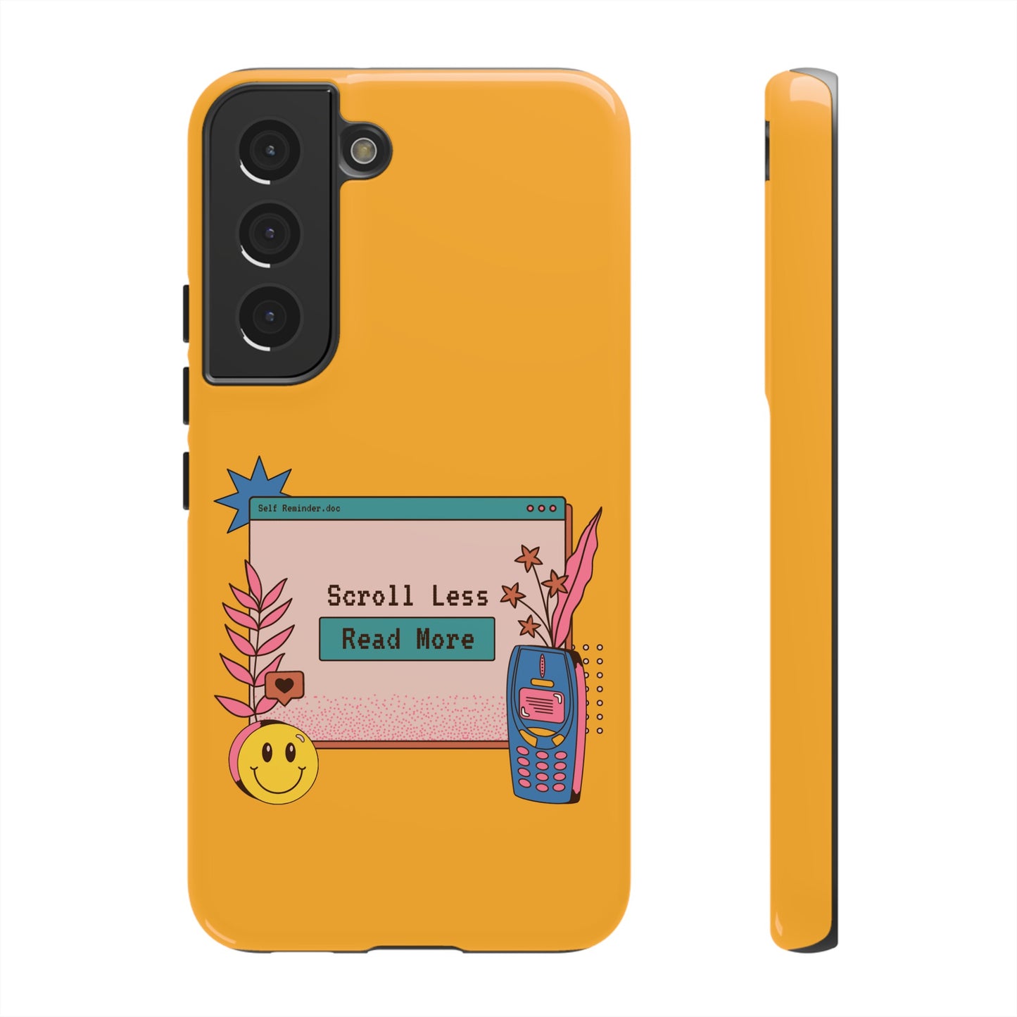 Scroll Less. Read More. Phone Case | iPhone 15 Plus/ Pro, 14, 13, 12| Google Pixel 7, Pro, 5| Samsung Galaxy S23 All Major Phone Models