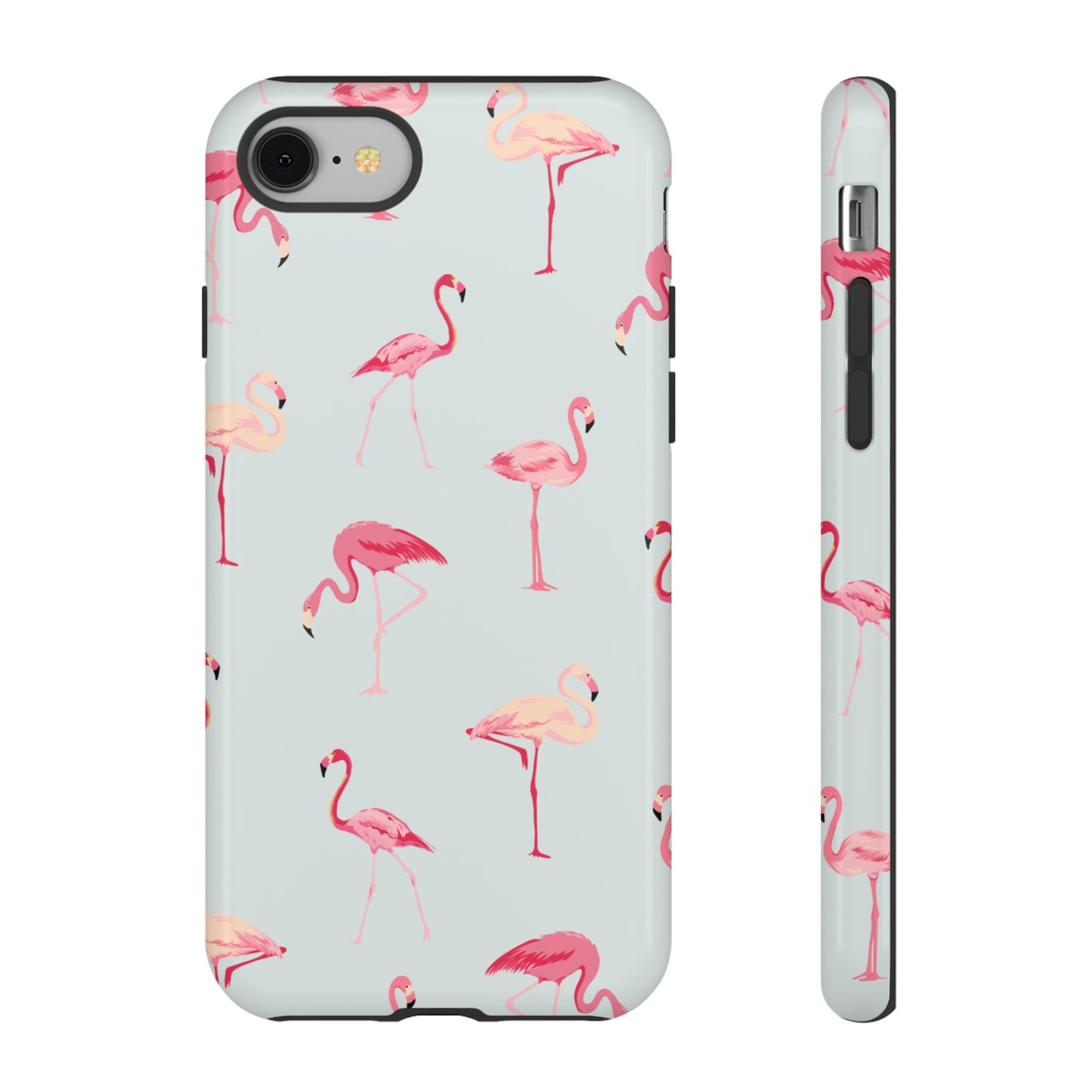 Flamingo Wallpaper Phone Case | iPhone 15 Plus/ Pro, 14, 13, 12| Google Pixel 7, Pro, 5| Samsung Galaxy S23 All Major Phone Models