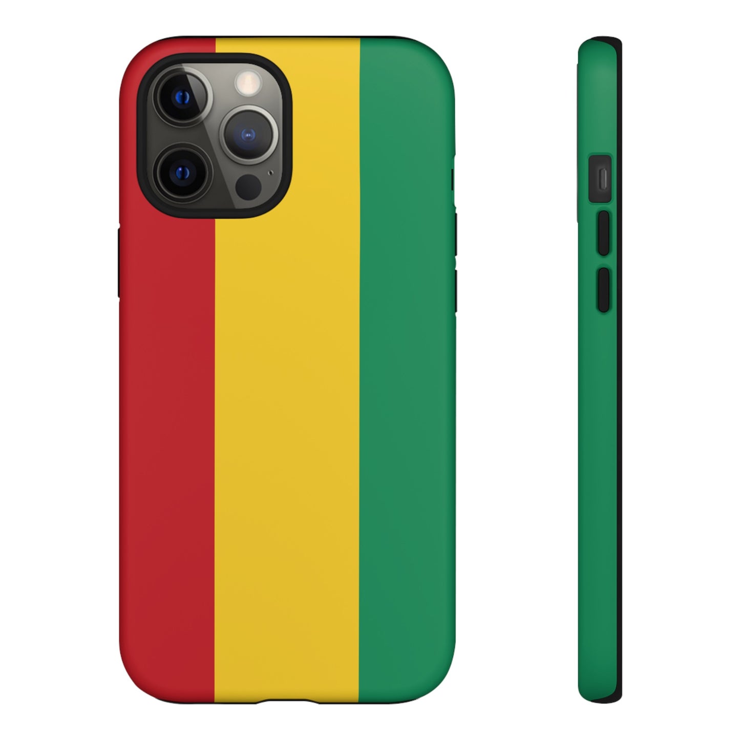 Guinea Flag Phone Case | iPhone 15 Plus/ Pro, 14, 13, 12| Google Pixel 7, Pro, 5| Samsung Galaxy S23 All Major Phone Models