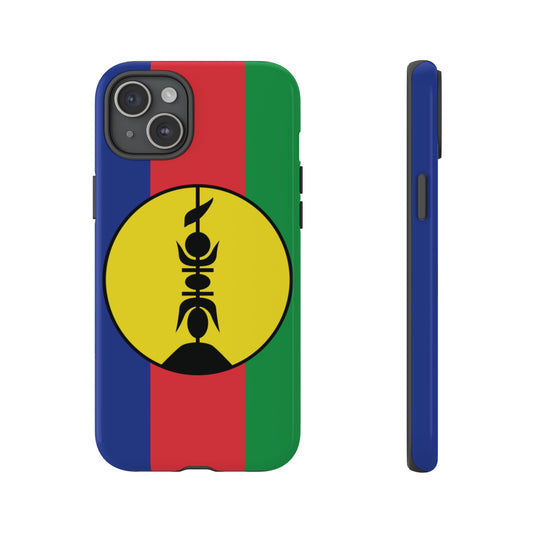 New Caledonia Flag Phone Case | iPhone 15 Plus/ Pro, 14, 13, 12| Google Pixel 7, Pro, 5| Samsung Galaxy S23 All Major Phone Models