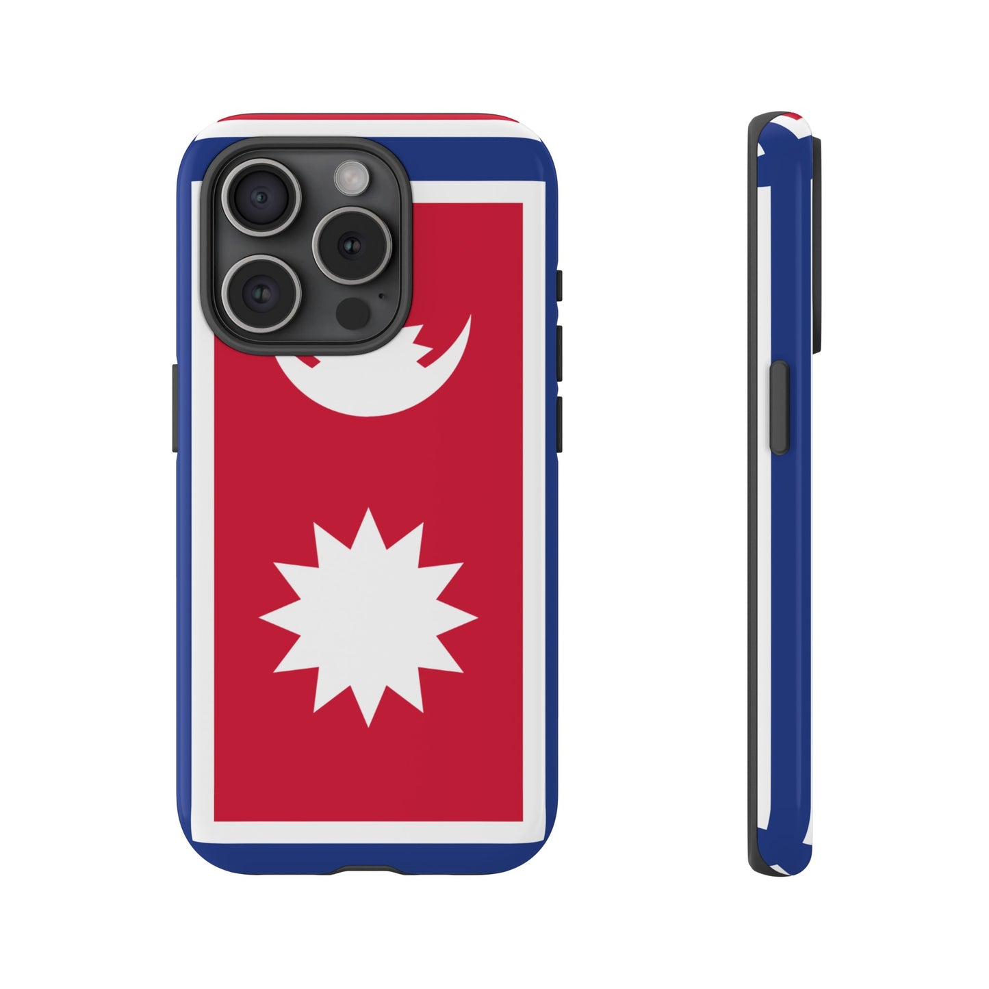 Nepal Flag Phone Case | iPhone 15 Plus/ Pro, 14, 13, 12| Google Pixel 7, Pro, 5| Samsung Galaxy S23 All Major Phone Models